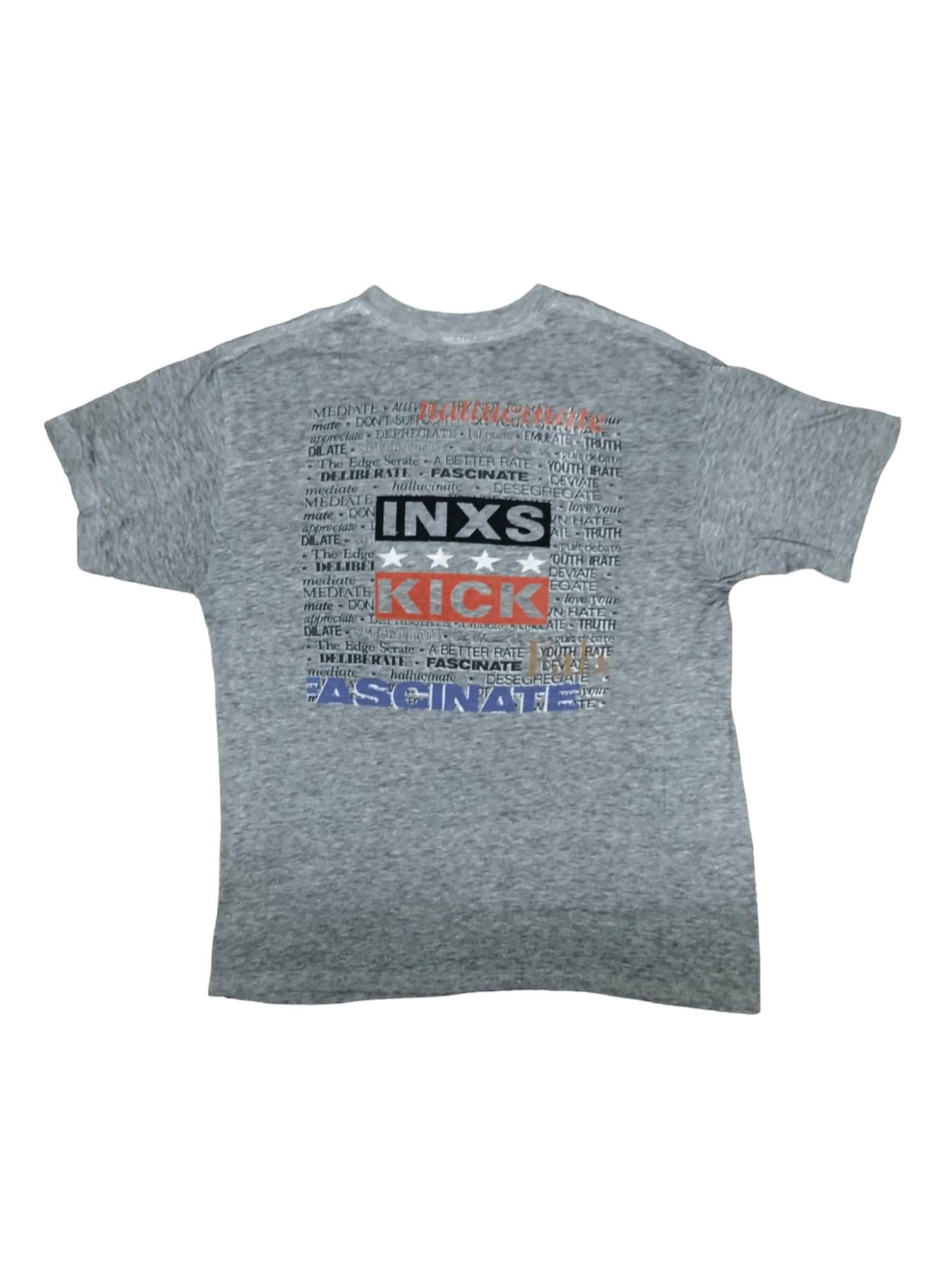Band Tees Vintage INXS 80's shirt distressed Size US M / EU 48-50 / 2 - 2 Thumbnail