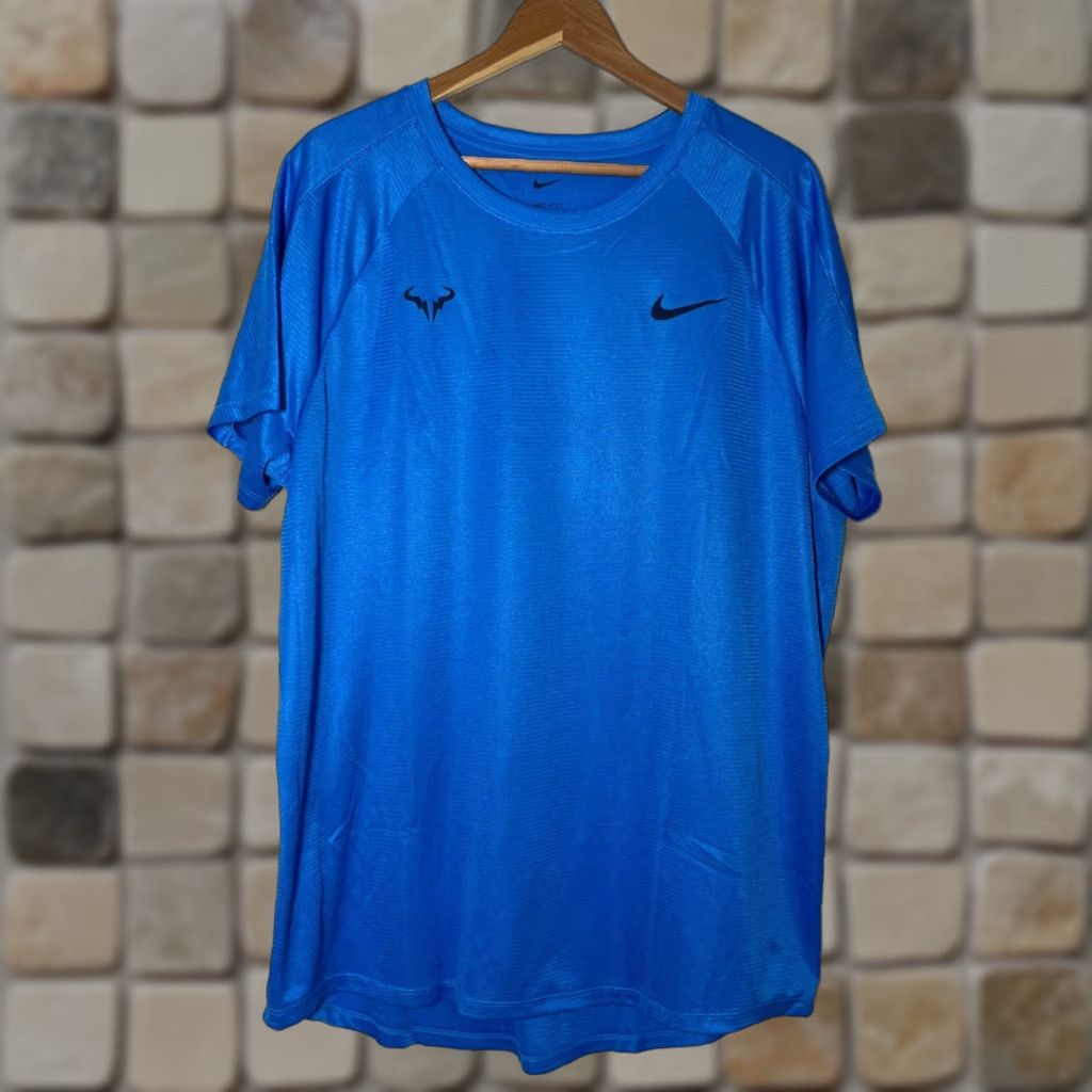 Nike Nike Rafael Nadal T-Shirt Nike Dri-Fit Men’s XL Blue DV2887-436 Size US XL / EU 56 / 4 - 1 Thumbnail