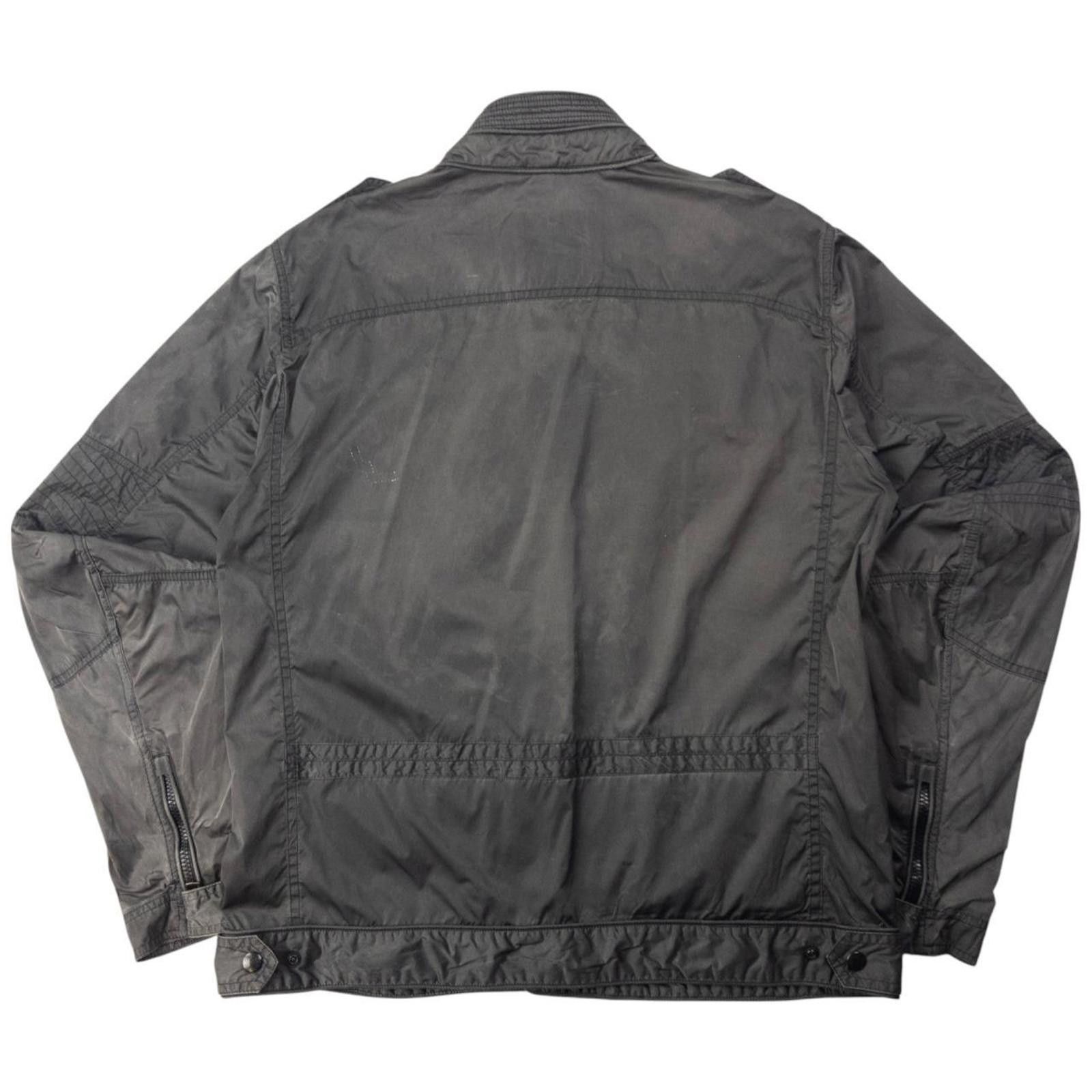 Moncler Vintage Moncler Zip Up Biker Jacket Size M Size US M / EU 48-50 / 2 - 2 Thumbnail