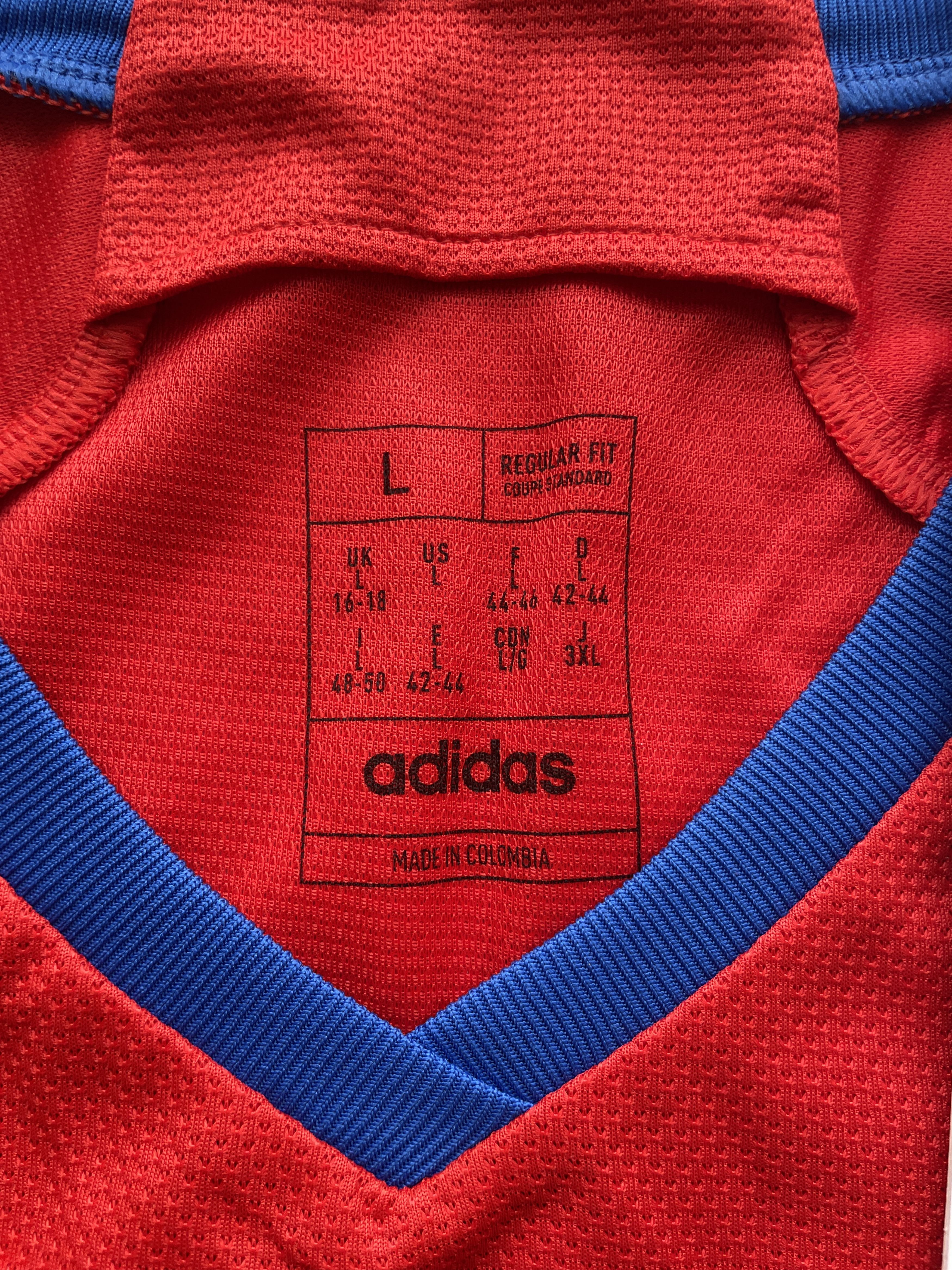 Adidas BNWT Adidas ANFP Chile 2022 Home Womens Soccer Jersey Size L / US 10 / IT 46 - 8 Thumbnail