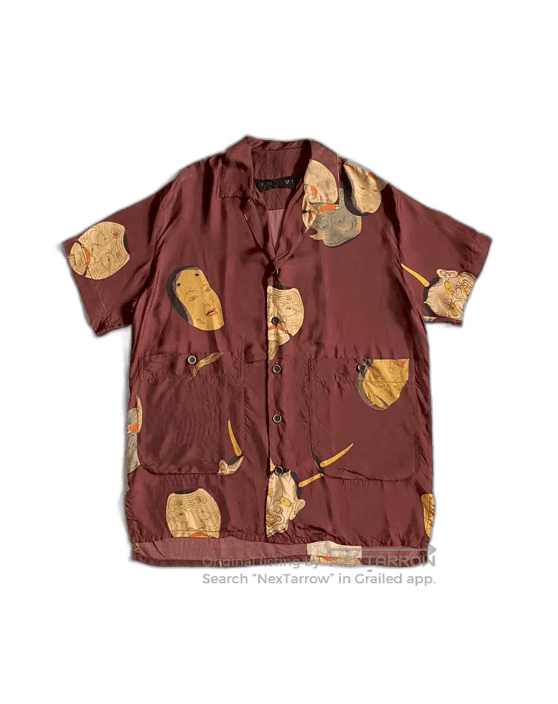 Uma Wang Uma Wang Silk Short Sleeve Shirt. Size US S / EU 44-46 / 1 - 1 Thumbnail