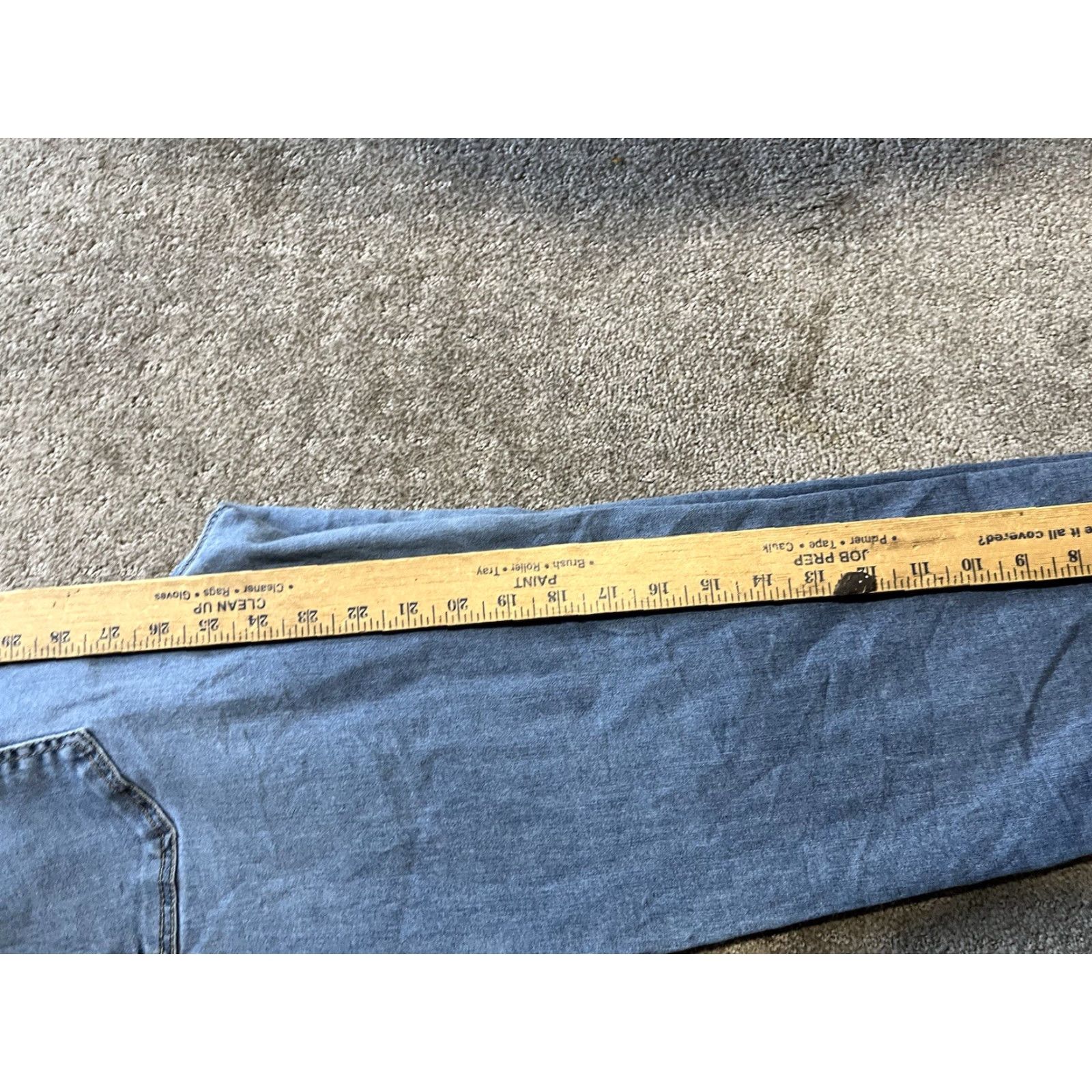 Talbots Talbots Jeans Womens 8 Blue Simply Flattering 5-Pocket Stretch Buttons At Hems Size 30" / US 8 / IT 44 - 6 Thumbnail