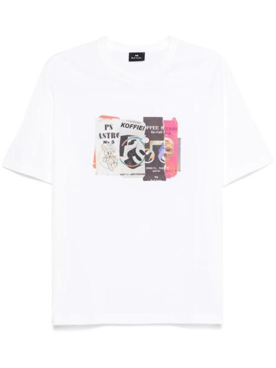 Paul Smith PAUL SMITH Men T-Shirts M2R220XPP5122 WHITE Size US S / EU 44-46 / 1 - 1 Thumbnail