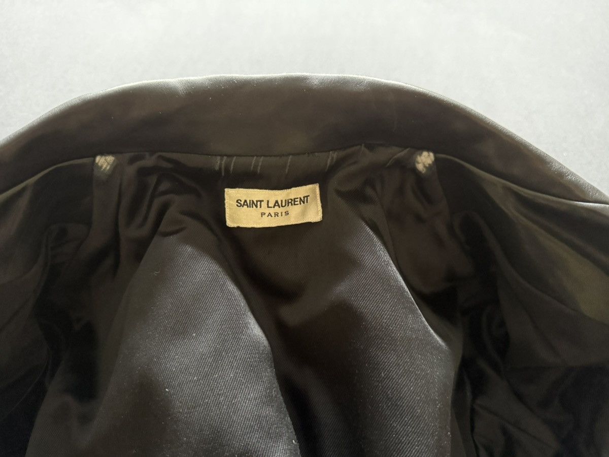 Saint Laurent Paris Hedi Slimane - Saint Laurent Paris - 2013 - L17 Biker Jacket Size US S / EU 44-46 / 1 - 9 Thumbnail