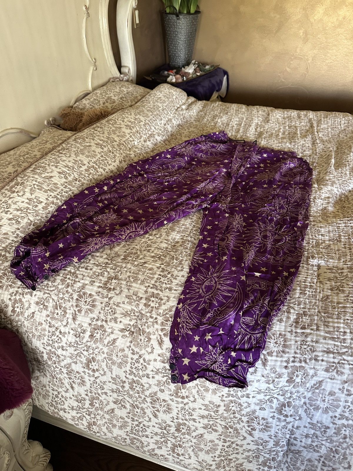 Other Purple Pants Size 28" / US 6 / IT 42 - 3 Thumbnail
