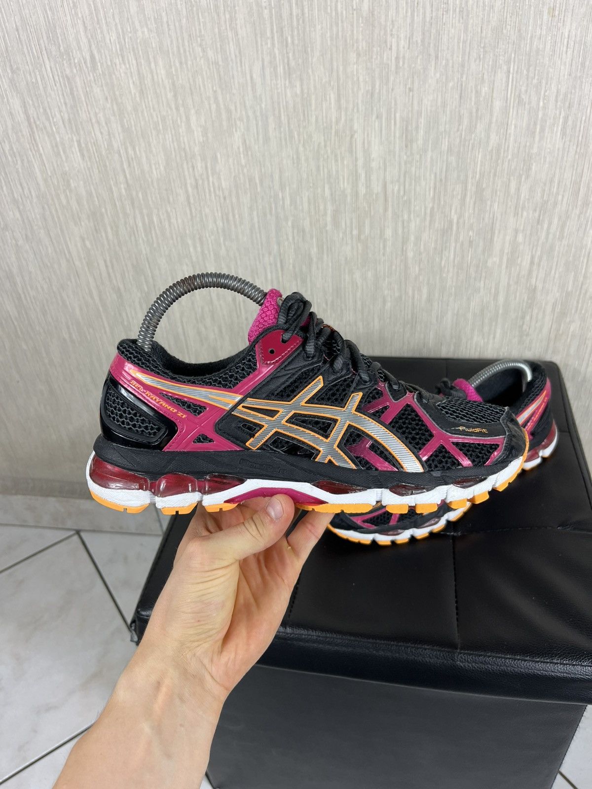 Asics Vintage Asics Gel-Kayano 21 mesh y2k sport sneakers shoes Size US 7 / EU 40 - 3 Thumbnail