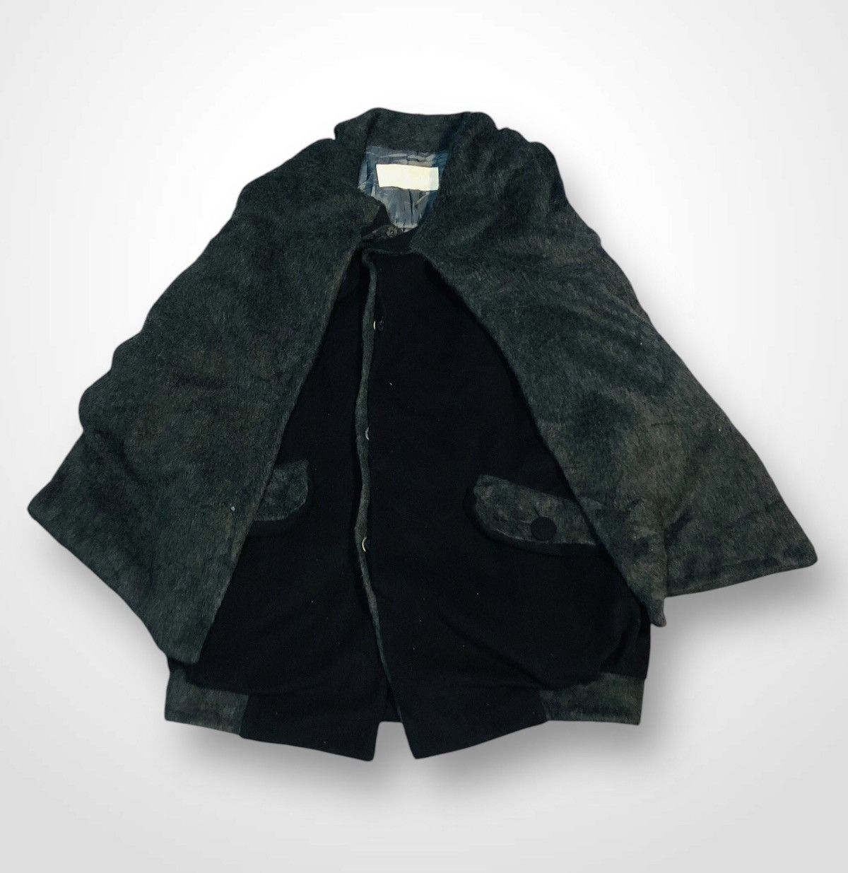 Japanese Brand Raphus Cucu Buttoned Jacket (15) Size US M / EU 48-50 / 2 - 1 Thumbnail