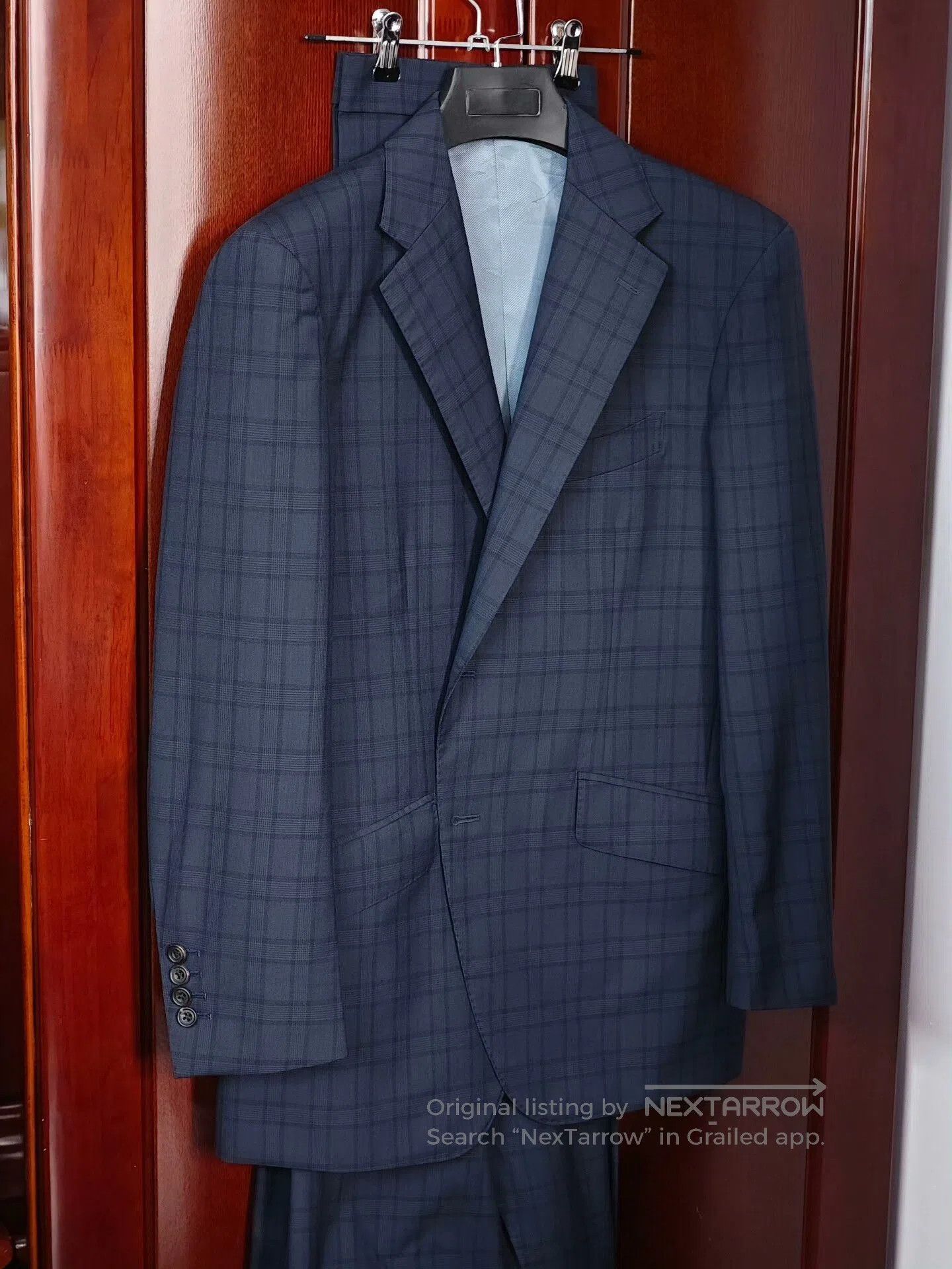 Japanese Brand Italian VBC Wool Blend Suit Set. Size US M / EU 48-50 / 2 - 1 Thumbnail