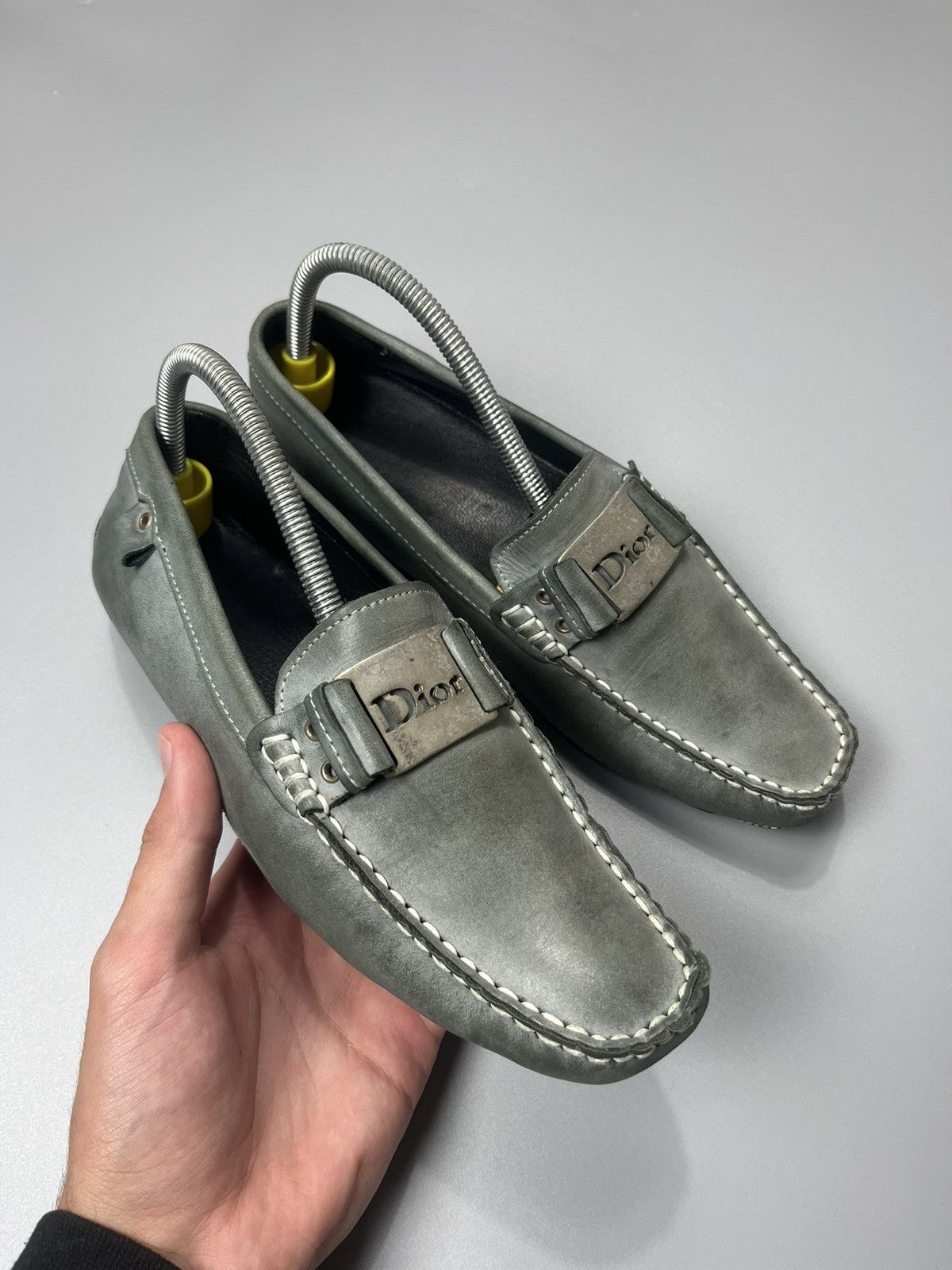 Dior × Vintage Dior leather loafers vintage 1990s Size US 6.5 / IT 36.5 - 1 Thumbnail