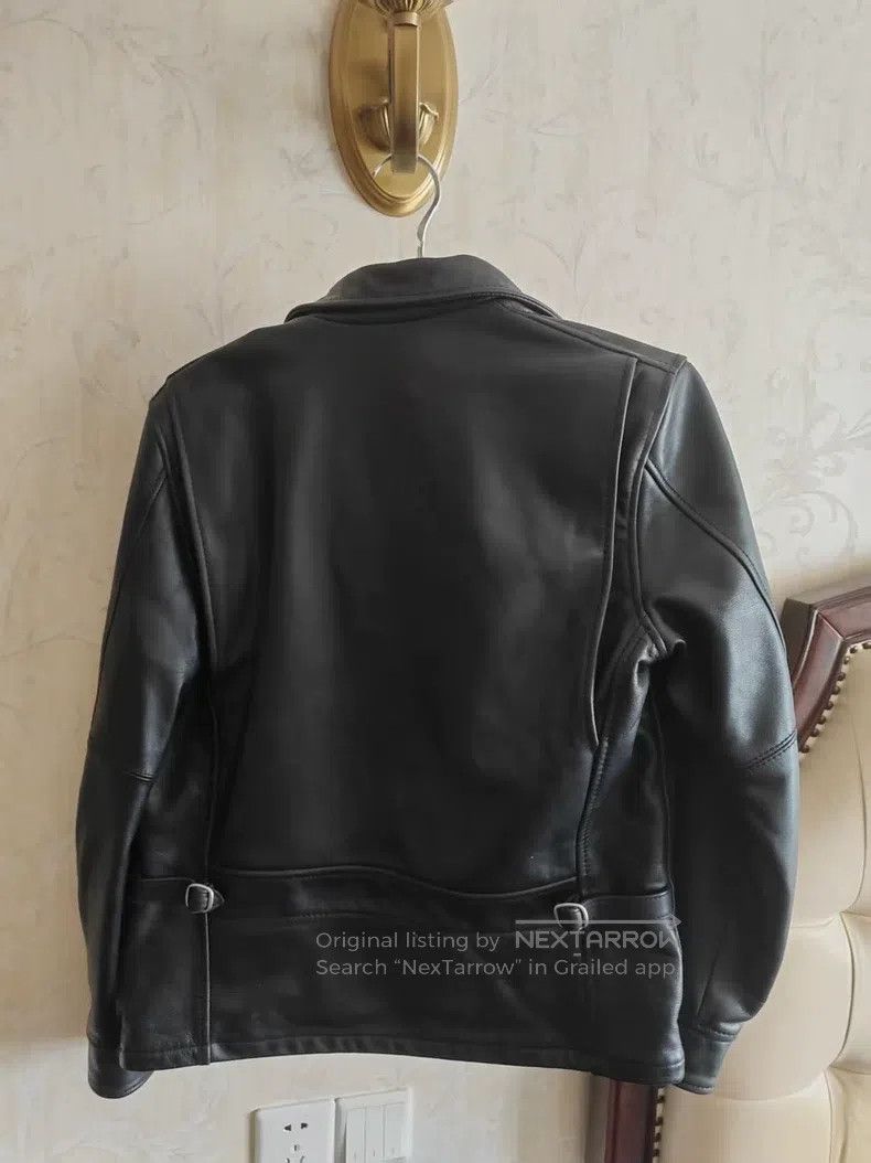 Schott Schott Black cowhide coat Size US M / EU 48-50 / 2 - 5 Thumbnail