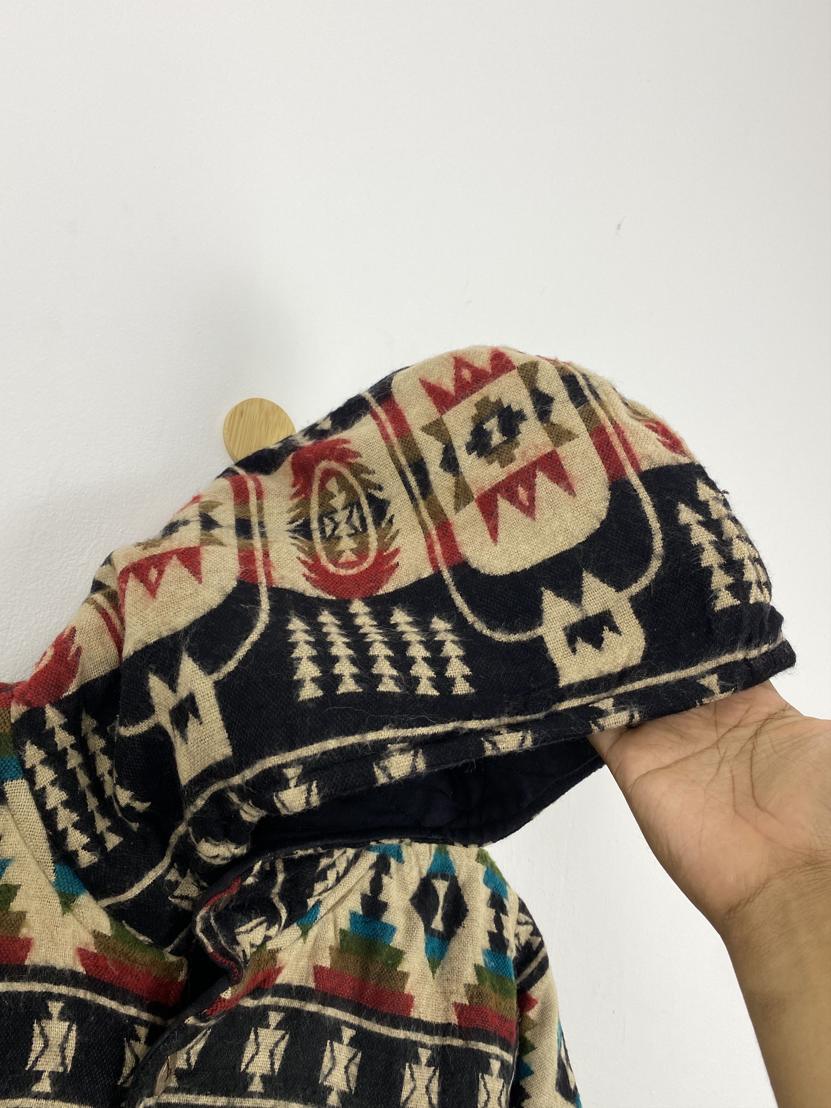 Native Vintage 90s Ajara Native Navajo Wool Jacket MJ0018 Size US M / EU 48-50 / 2 - 10 Thumbnail