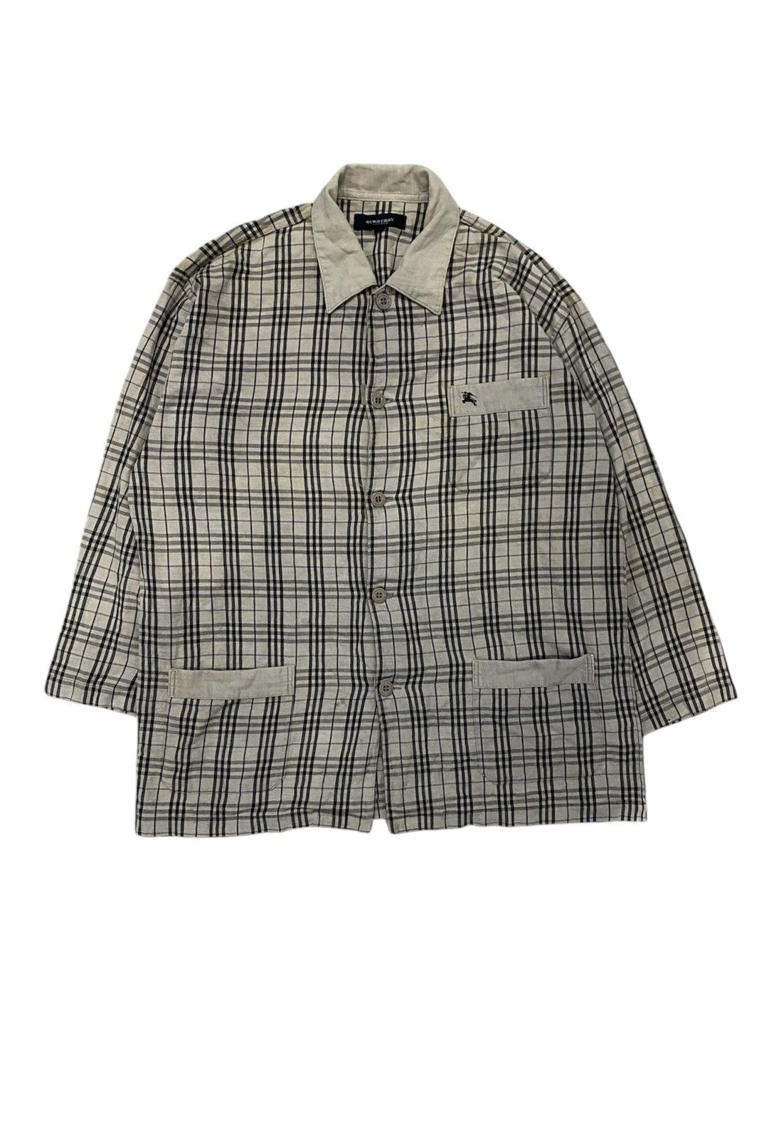 Burberry × Burberry Prorsum × Vintage 1990s Burberry pajamas nova check Made in Japan Size US M / EU 48-50 / 2 - 1 Thumbnail