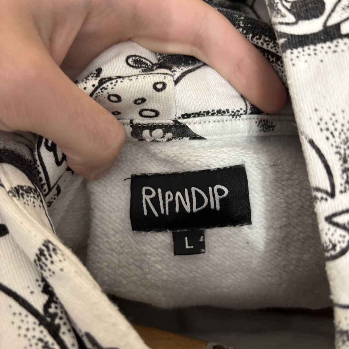 RIPNDIP Vintage Y2K All Over Print Ripndip Hoodie Punk ERD Grunge Size US L / EU 52-54 / 3 - 7 Thumbnail