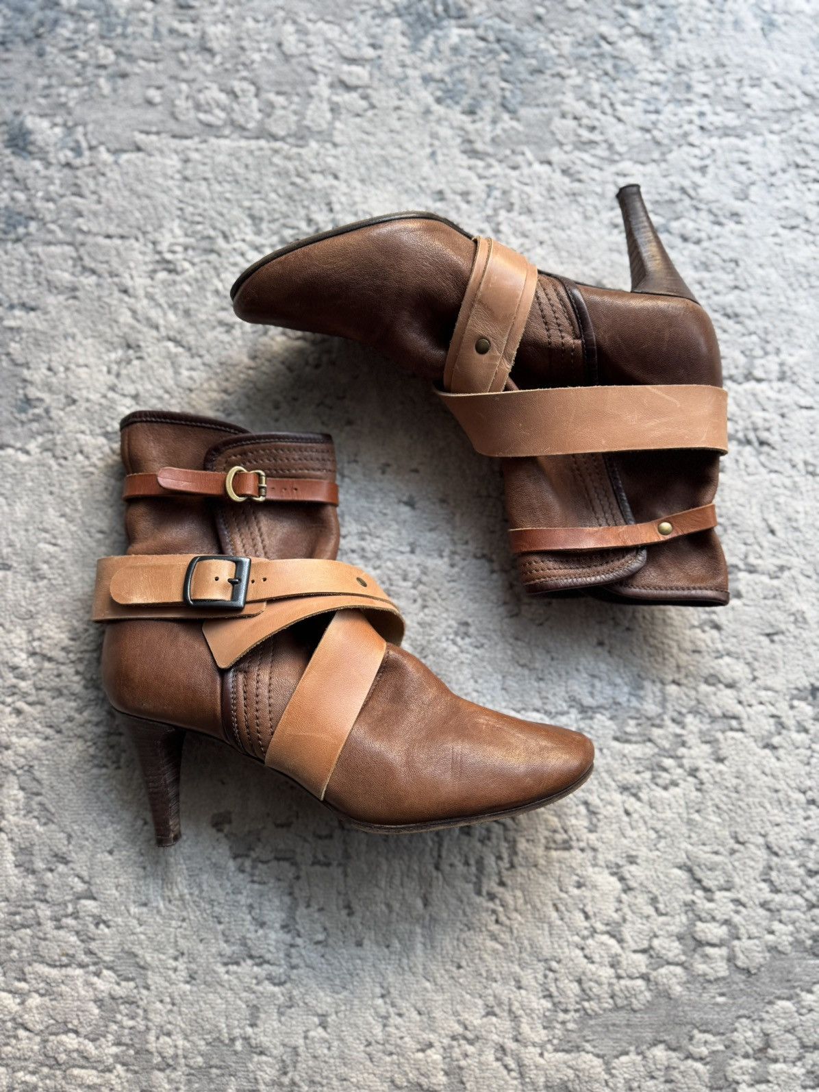 Chloe Chloe leather Strap Avantgarde Ankle Boots Size 39 Size US 9 / IT 39 - 1 Thumbnail