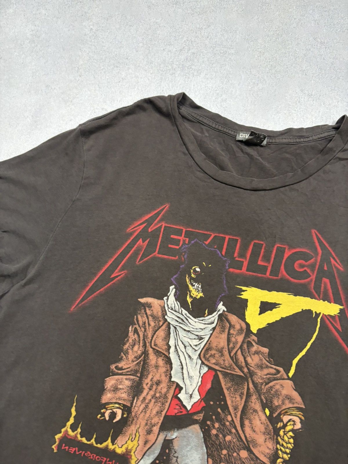 Band Tees Metallica Push Head Unforgiven Graphic Tee 2018 Distressed Size US XL / EU 56 / 4 - 11 Thumbnail