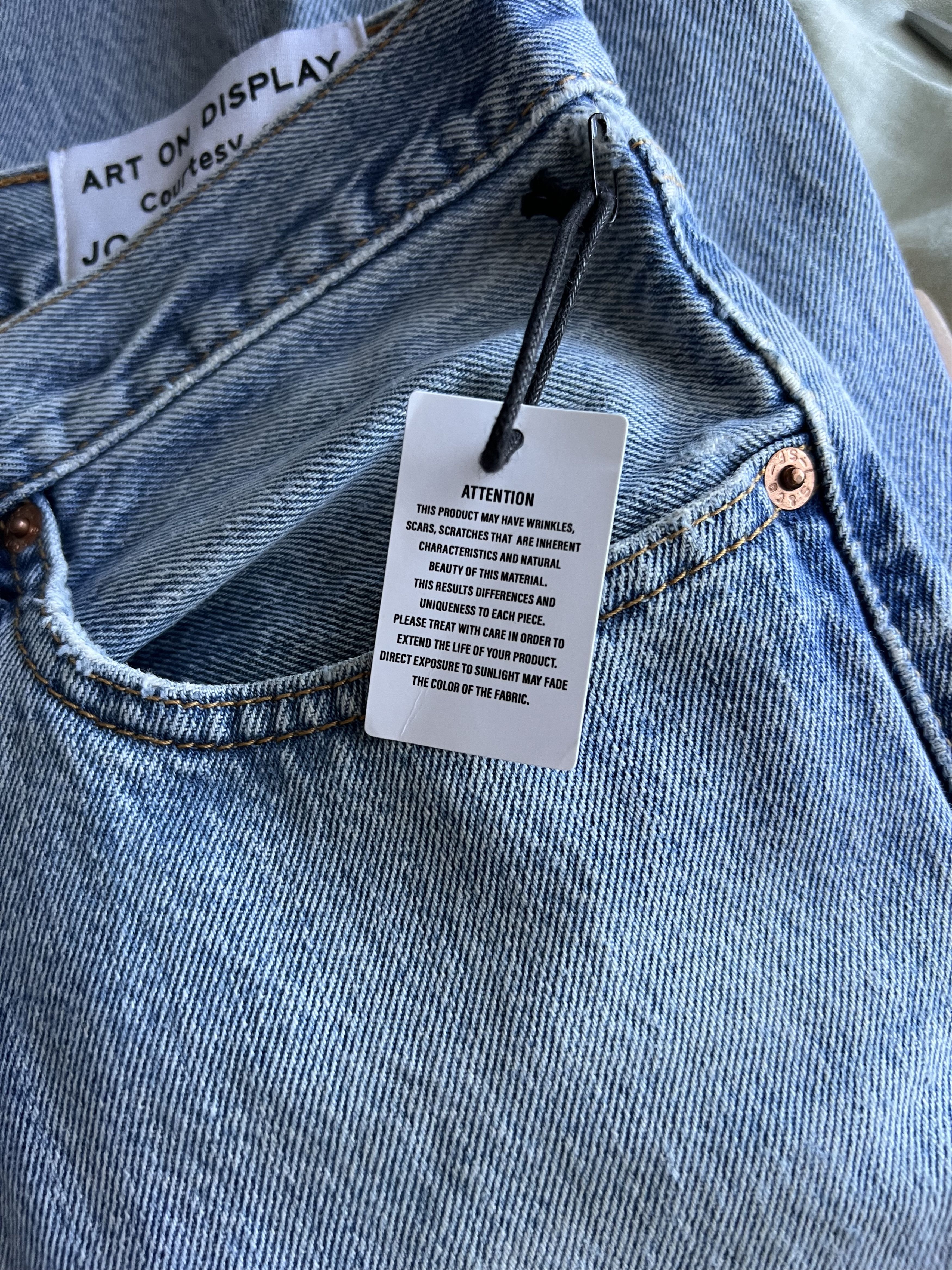 Gallery Dept. Gallery Dept. Ken Paneled Jeans in Indigo Size US 31 - 9 Thumbnail