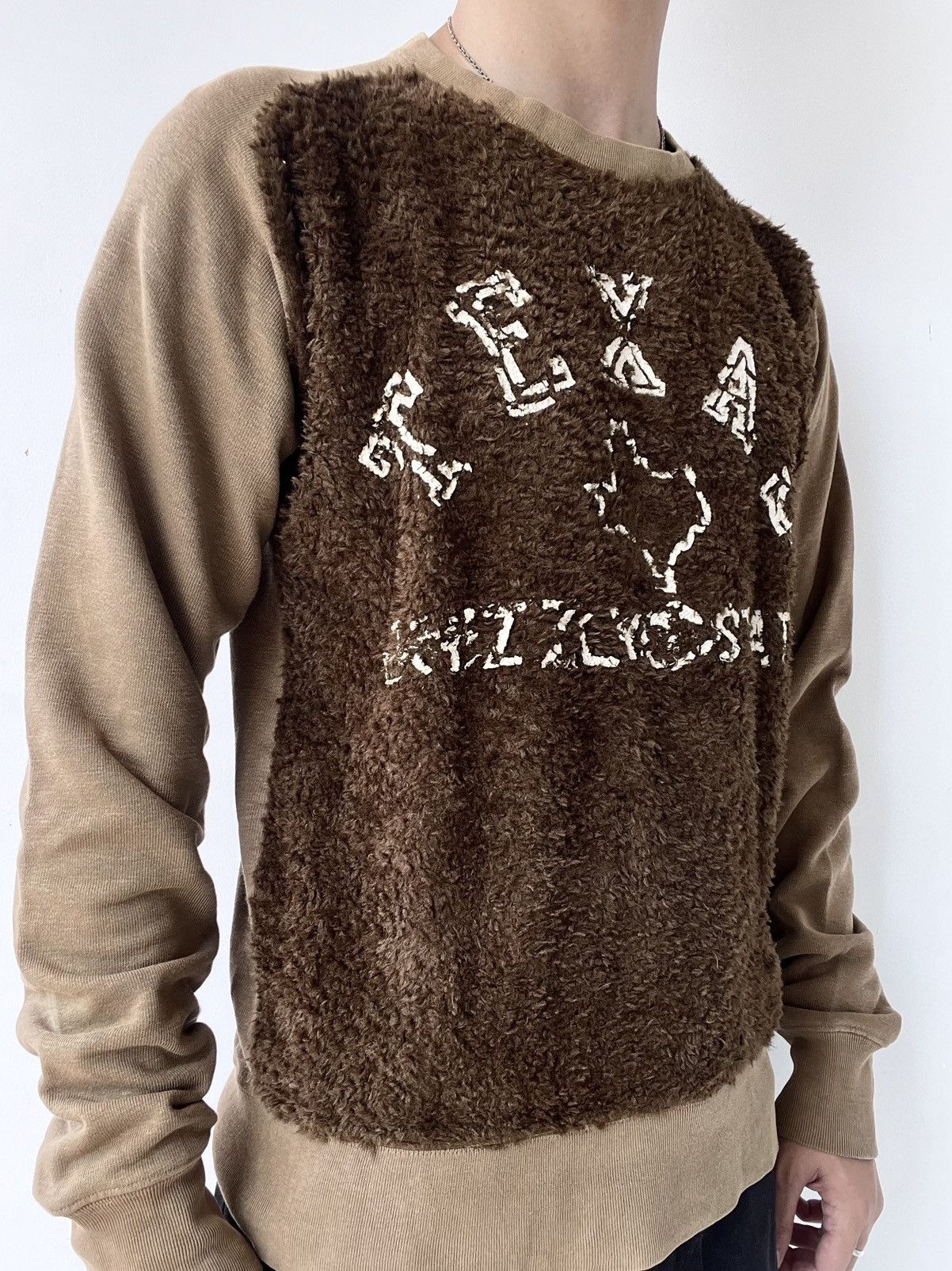 Kapital Kapital Texas Grizzly State Fur Sweater Size US M / EU 48-50 / 2 - 3 Thumbnail