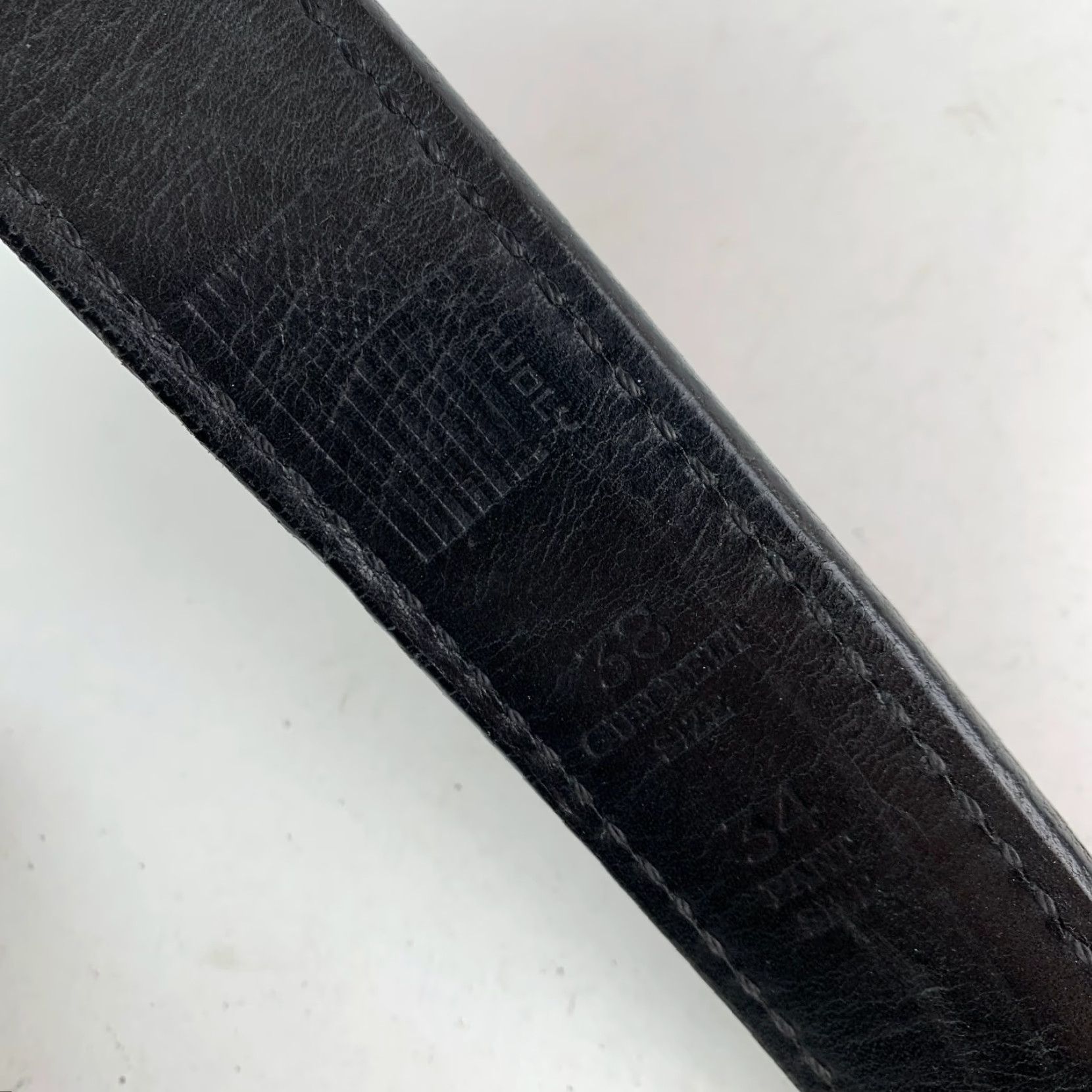 Vintage Alien Gear Heavy Men’s Black Tactical Belt Leather Roller Buckle 34 Leather Belt 1.5" Wide Mens Vintage? No (but actually not vintage). Size 34 - 4 Thumbnail