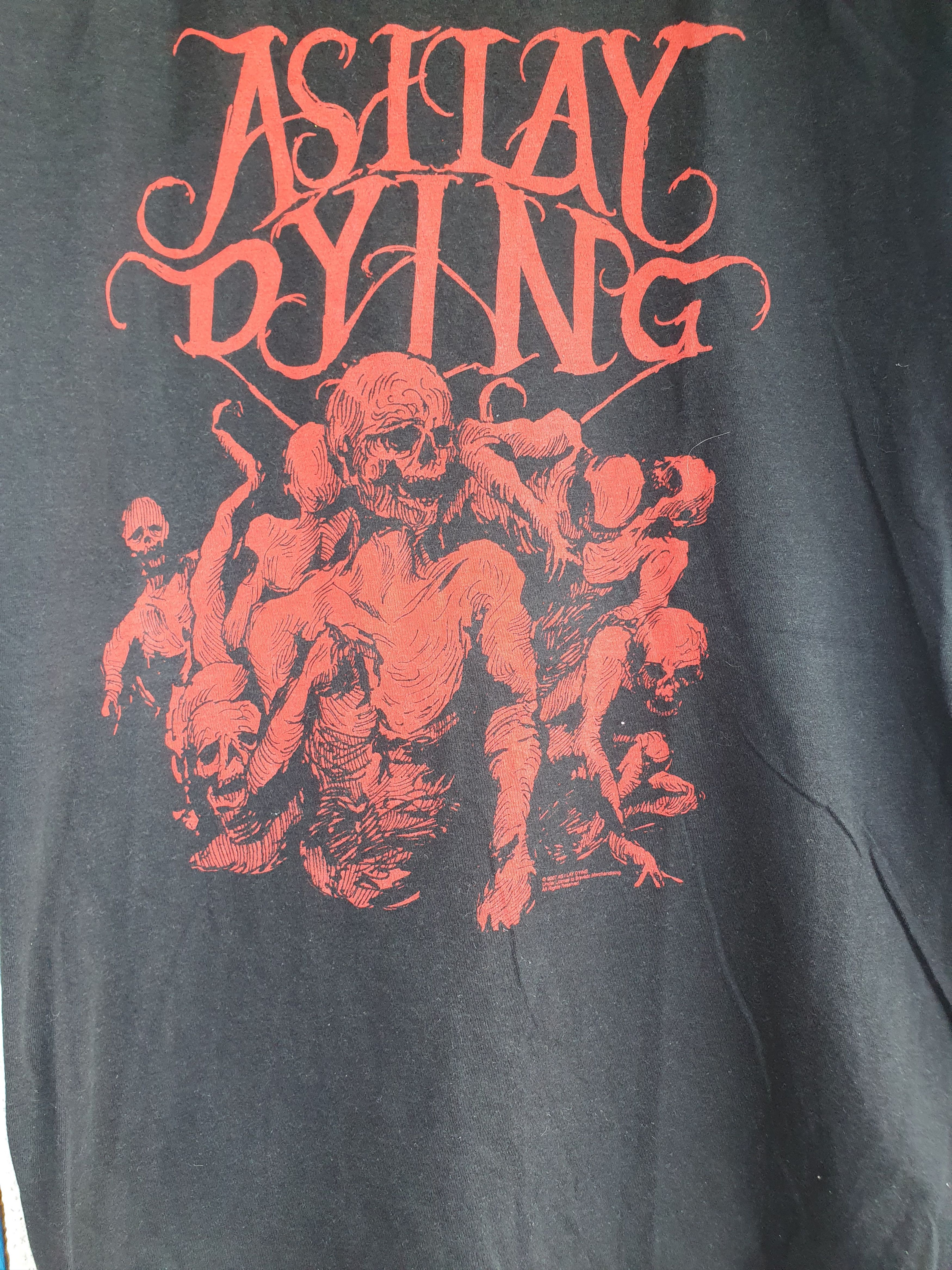 Band Tees As I Lay Dying Skulls 2007 Band t-shirt sz L Size US L / EU 52-54 / 3 - 6 Thumbnail