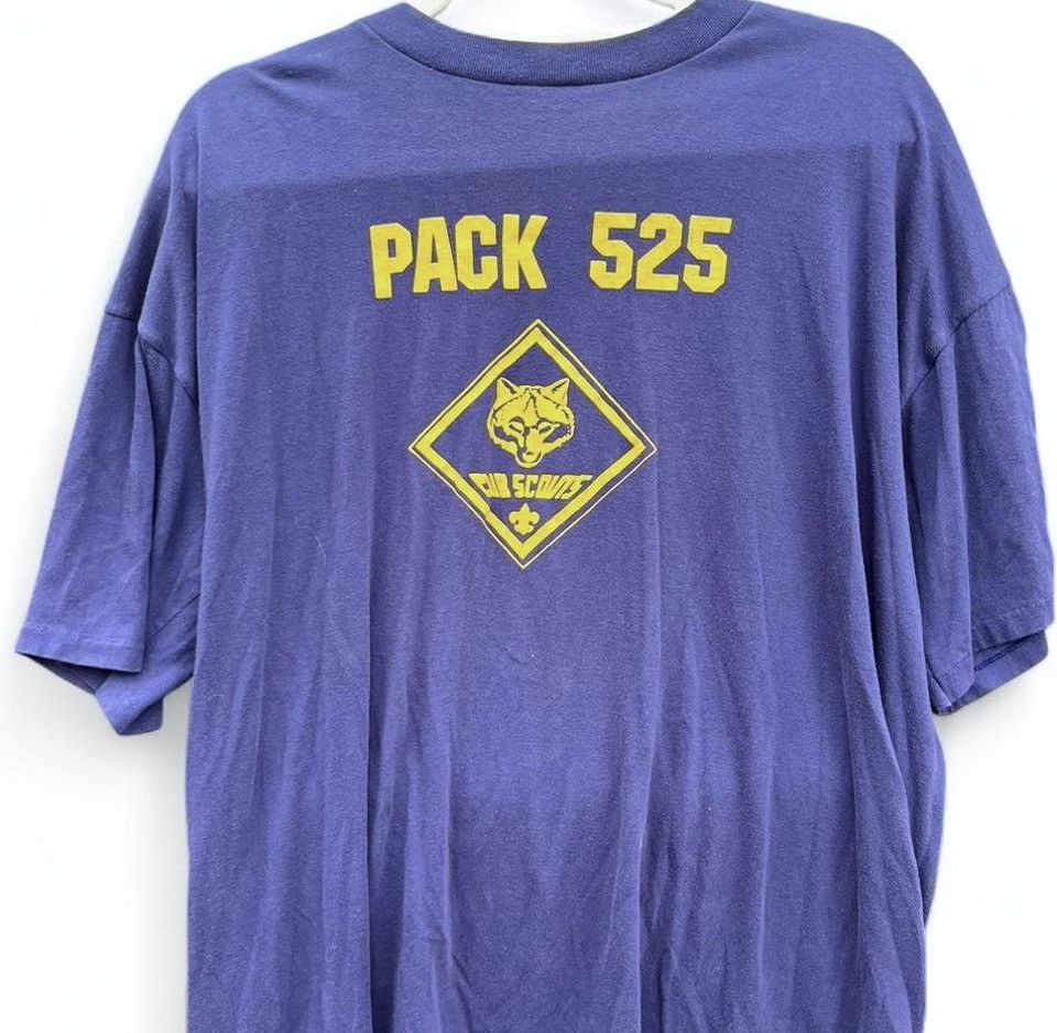 Vintage Vintage Boy Scouts Of America Pack 525 T-Shirt Graphic Size US XL / EU 56 / 4 - 2 Thumbnail