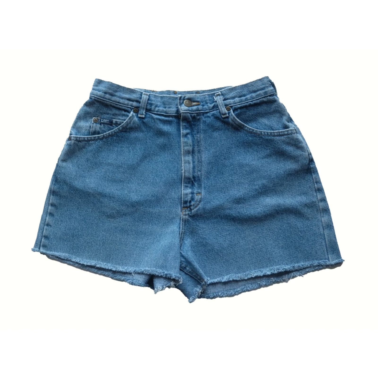 Levi's VINTAGE Levi's Lee Cut Off Womens Shorts Made In USA Blue 90s Y2K VTG SZ 12M 28"W 15"L 3" Inseam Womens Size 34" / US 12 / IT 48 - 2 Thumbnail