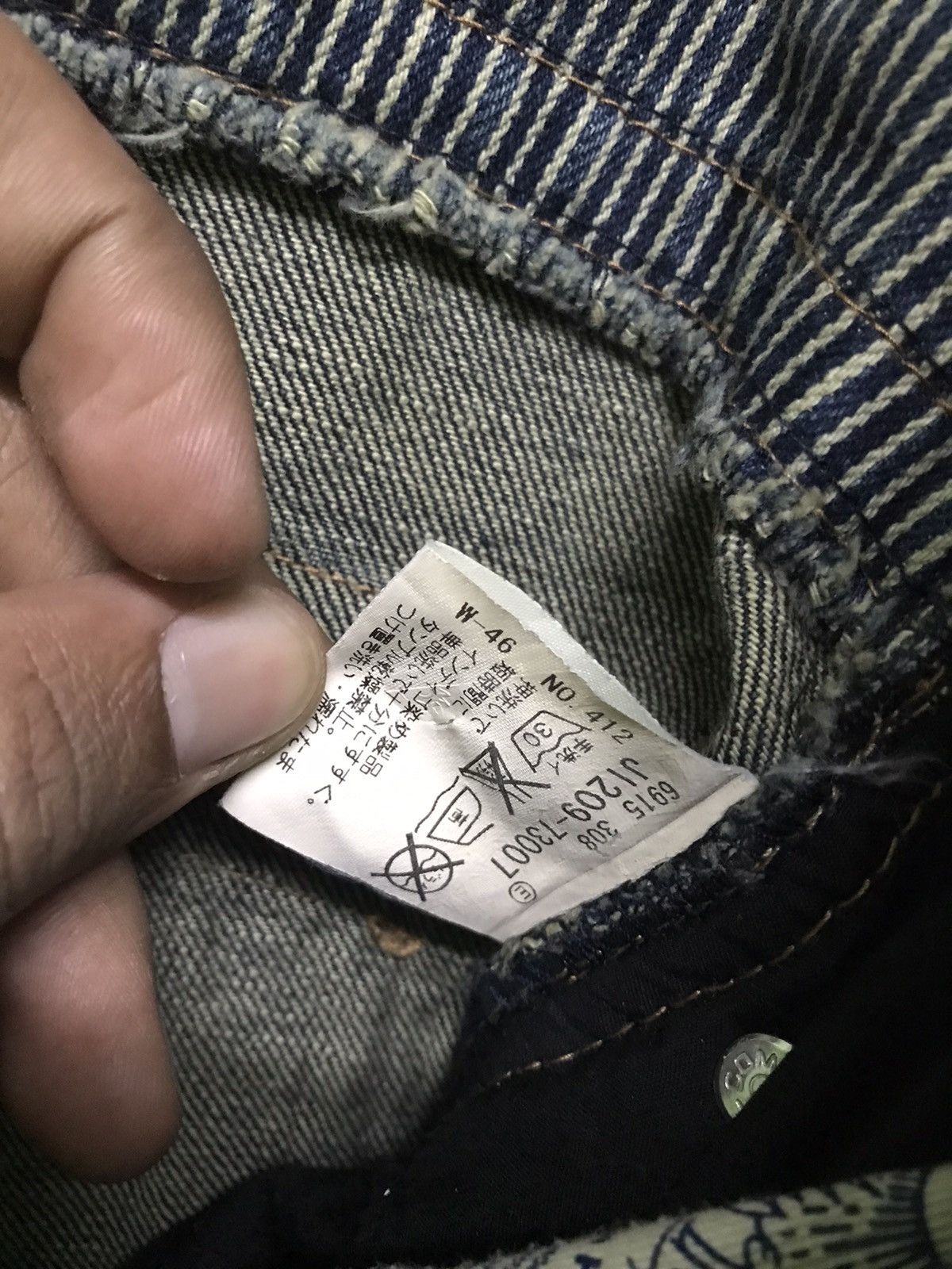 Japanese Brand Very rare‼️punk japanese brand rare design Size US 32 / EU 48 - 12 Thumbnail