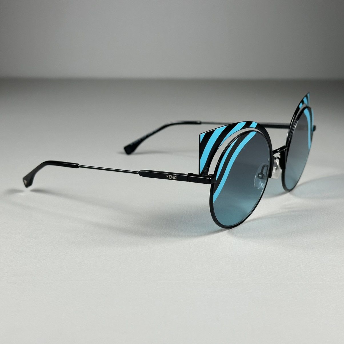 Fendi Fendi FF0215/S Hypnoshine Cat Eye Sunglasses Size ONE SIZE - 3 Thumbnail