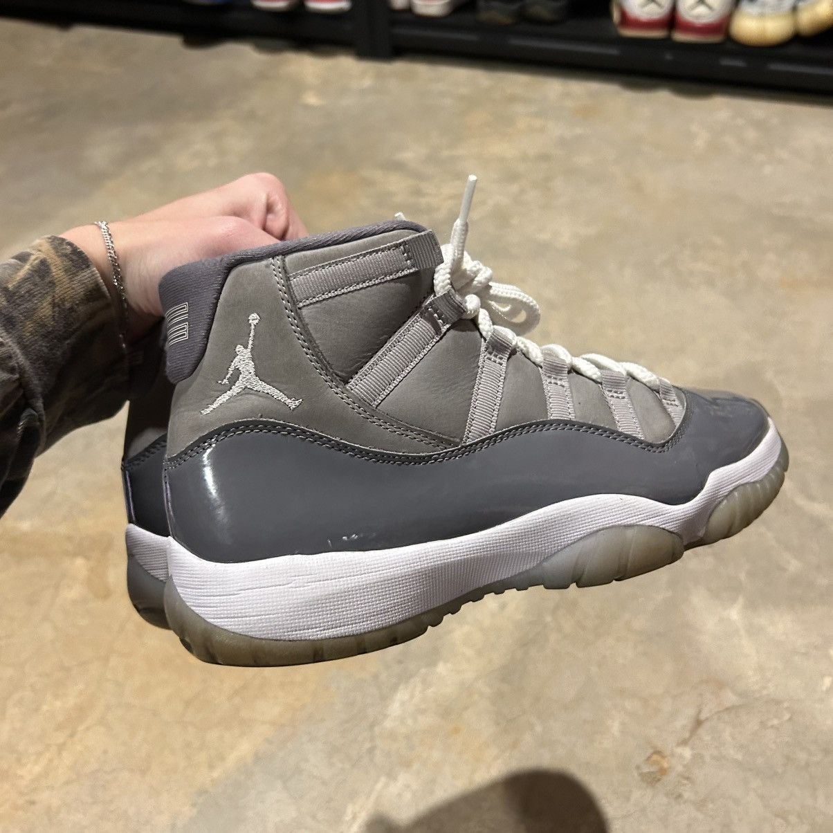 Jordan Brand × Nike Air Jordan 11 Retro Cool Grey 2021 US 9 Size US 9 / EU 42 - 6 Thumbnail