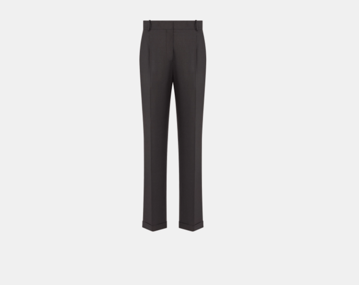 Dior o1w1db10925 441P63 Fitted Pant in Gray Size 30" / US 8 / IT 44 - 1 Thumbnail