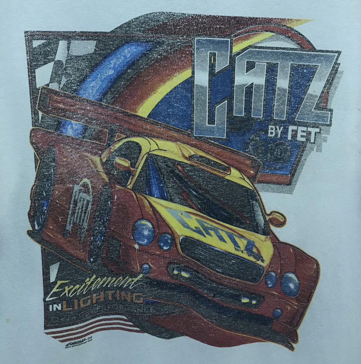 Gildan × Vintage Vintage Gildan Catz Hid Shirt Size US M / EU 48-50 / 2 - 4 Thumbnail