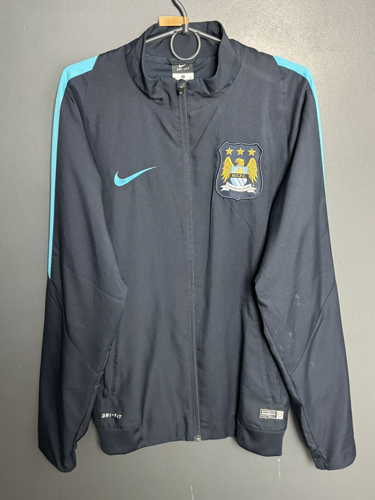 Nike Manchester City Training Football Jacket Size US S / EU 44-46 / 1 - 1 Thumbnail