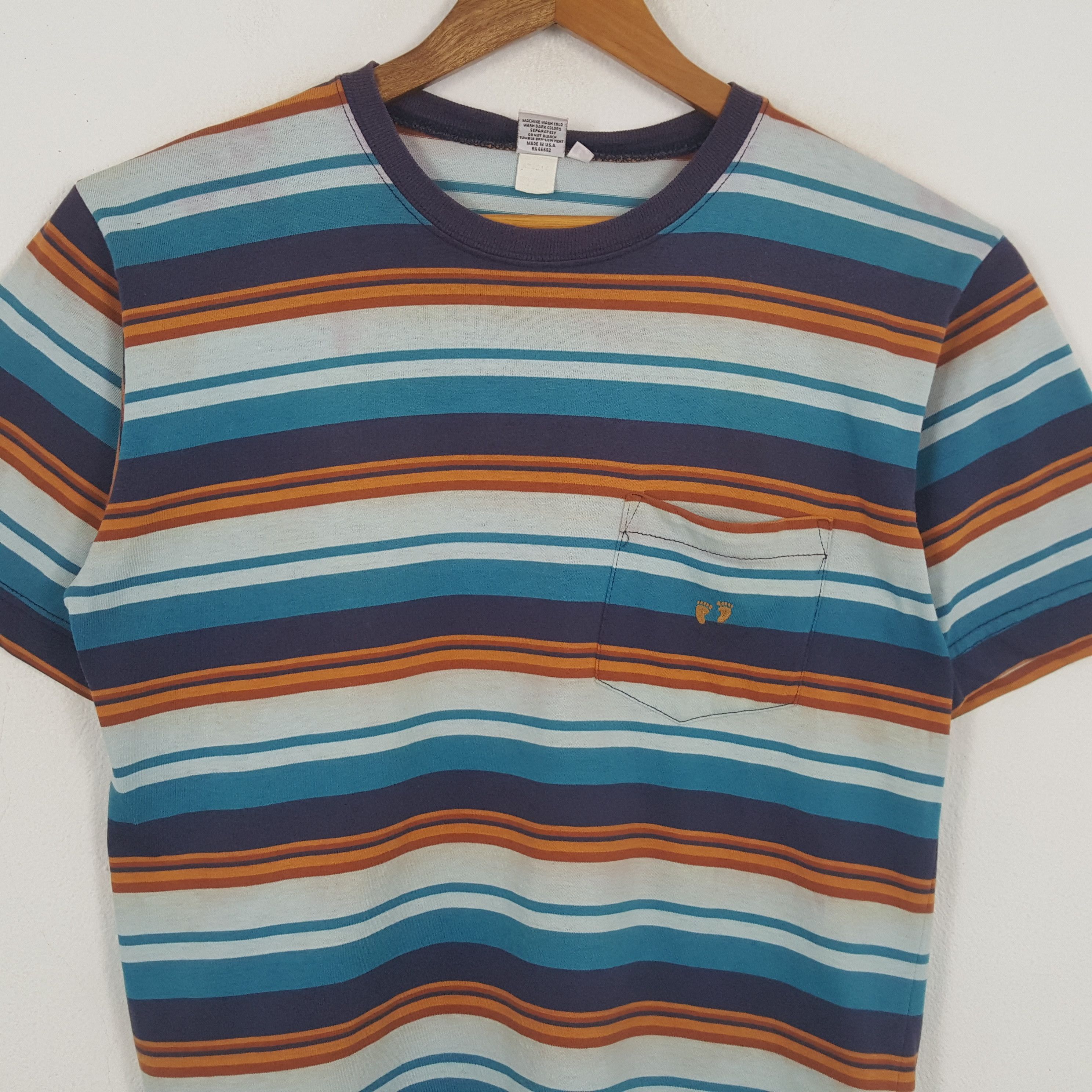 Hang Ten × Vintage Vintage HANG TEN Streetwear Skateboard Style T-Shirts Size US L / EU 52-54 / 3 - 2 Thumbnail