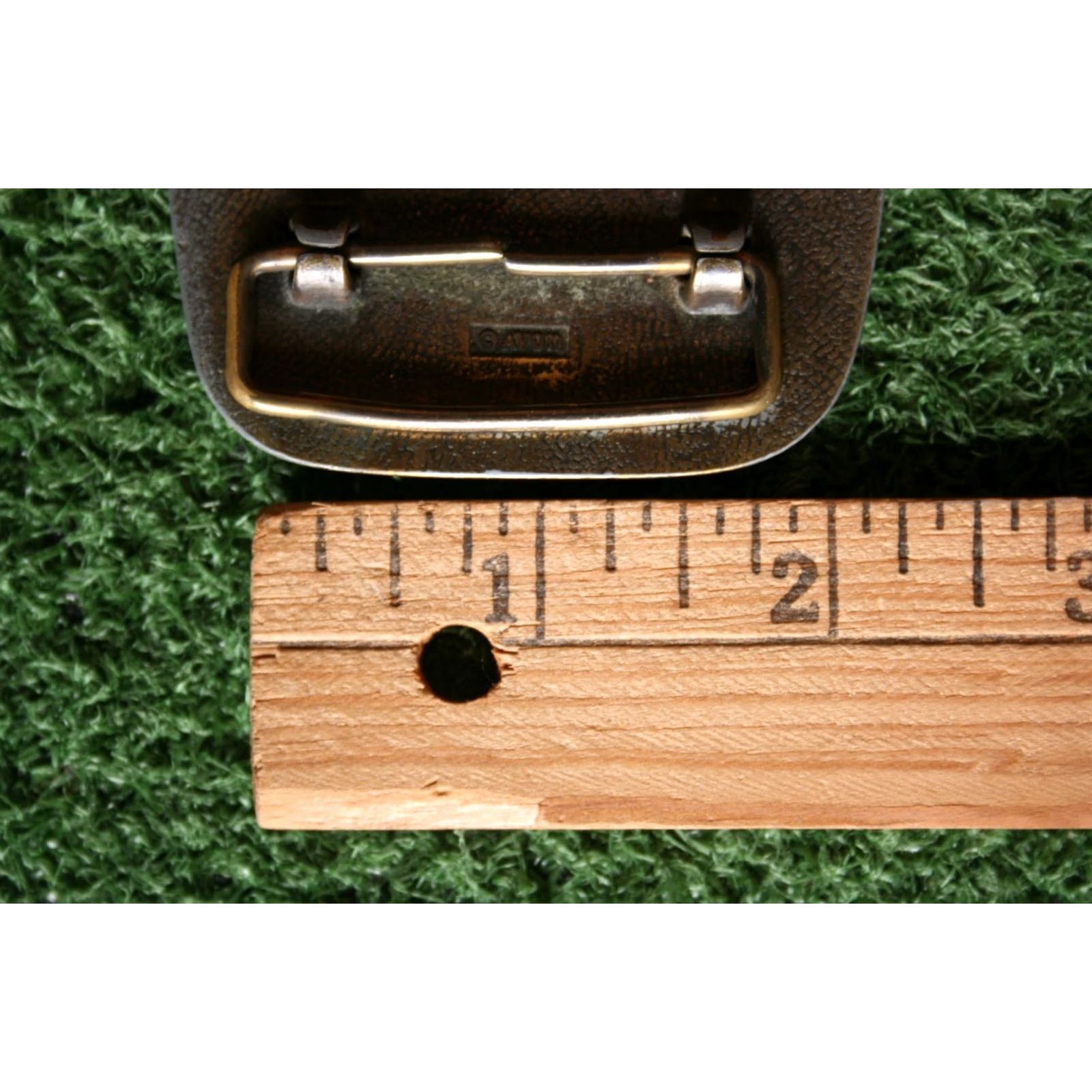 Vintage VINTAGE AVON Bi-Plane Airplane Rectangular Belt Buckle Size ONE SIZE - 4 Thumbnail
