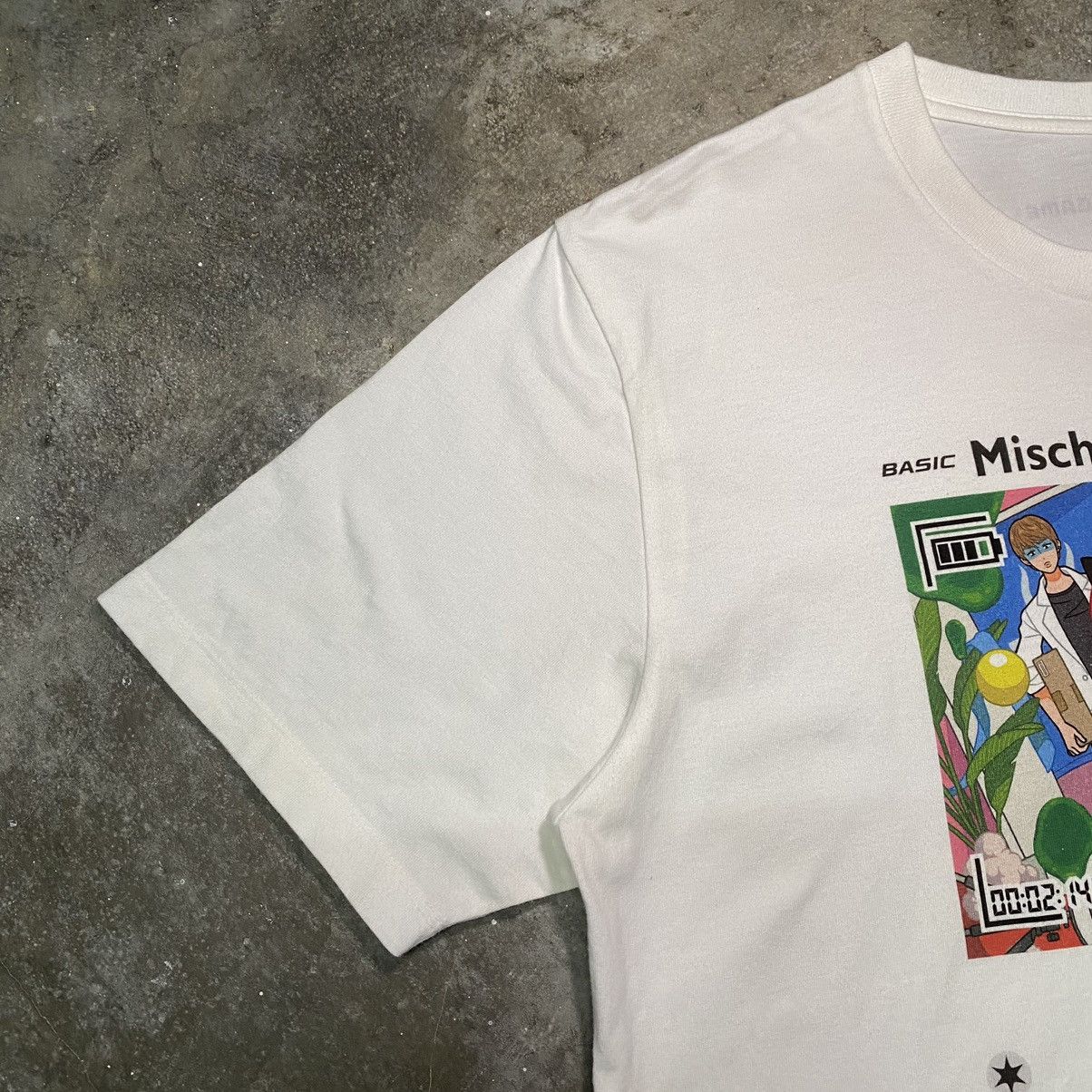 Anime × Cartoon Network × Pokemon Mischievous Pichu Pokemon Trading Card Game T Shirt Graniph Size US M / EU 48-50 / 2 - 4 Thumbnail