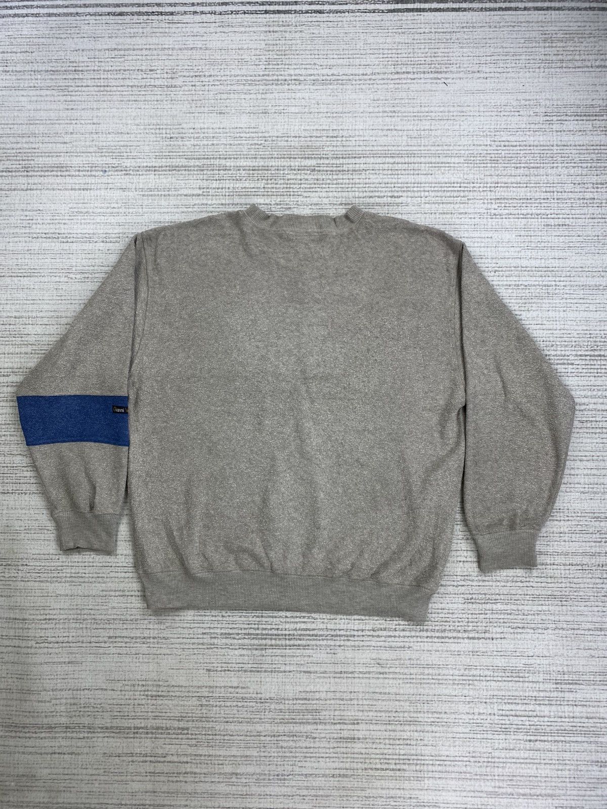 Designer × Gianni Valentino × Vintage Vtg 90s Gianni Valentino Nice Colour Block Sweatshirt Size US L / EU 52-54 / 3 - 2 Thumbnail