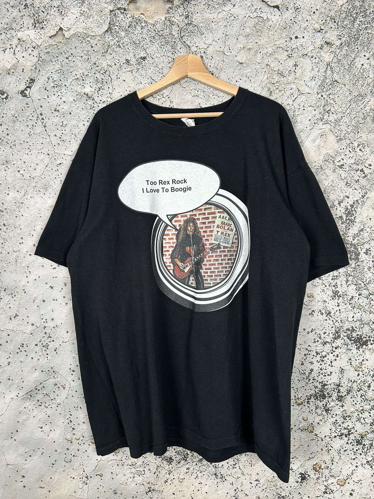 Band Tees Vintage T-Rex Marc Bolan Rock Band Tee Metal Punk 90s Y2K Size US XXL / EU 58 / 5 - 1 Thumbnail
