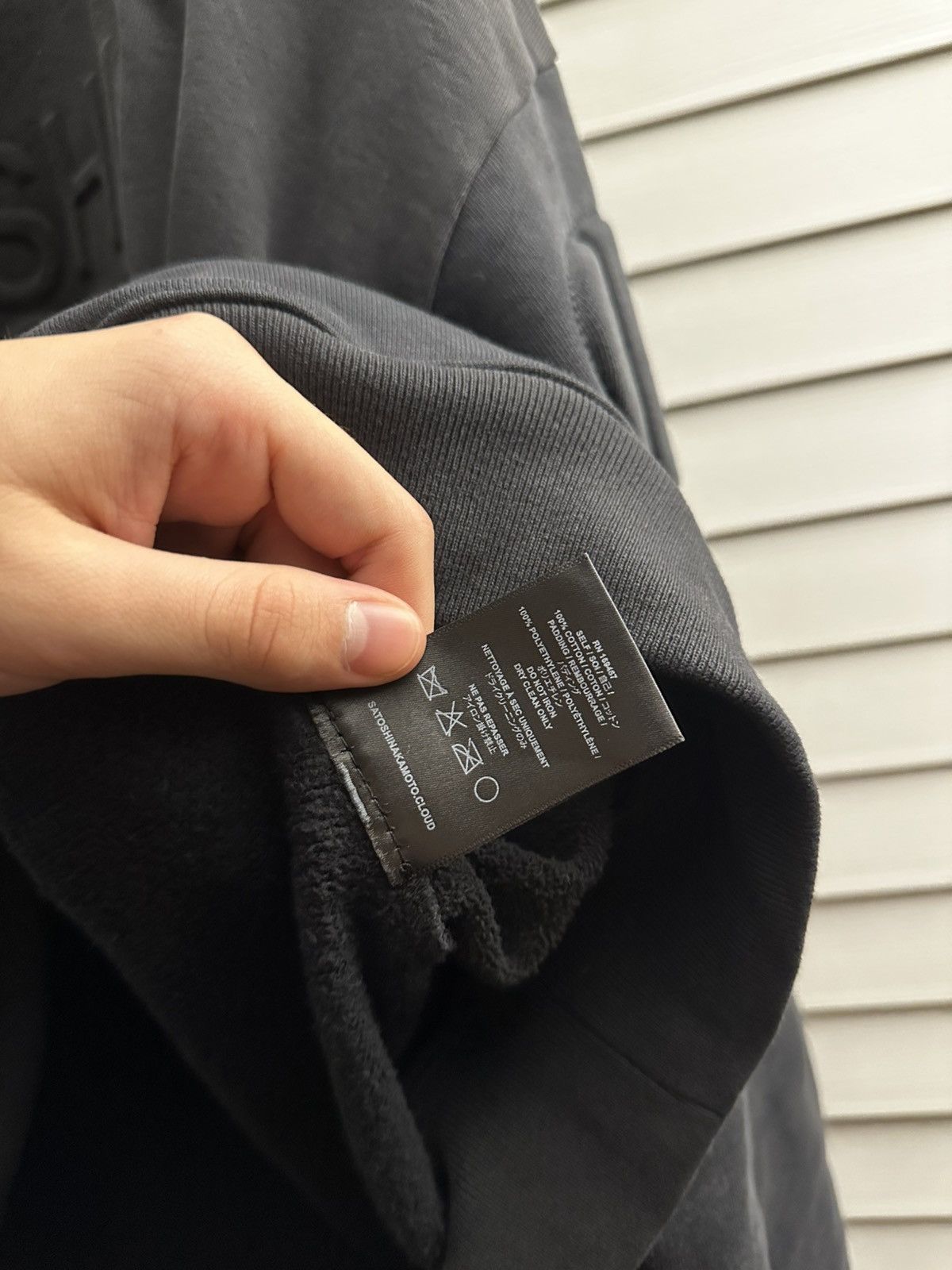 Satoshi Nakamoto Satoshi Nakamoto Black Moto Hoodie Size US M / EU 48-50 / 2 - 5 Thumbnail