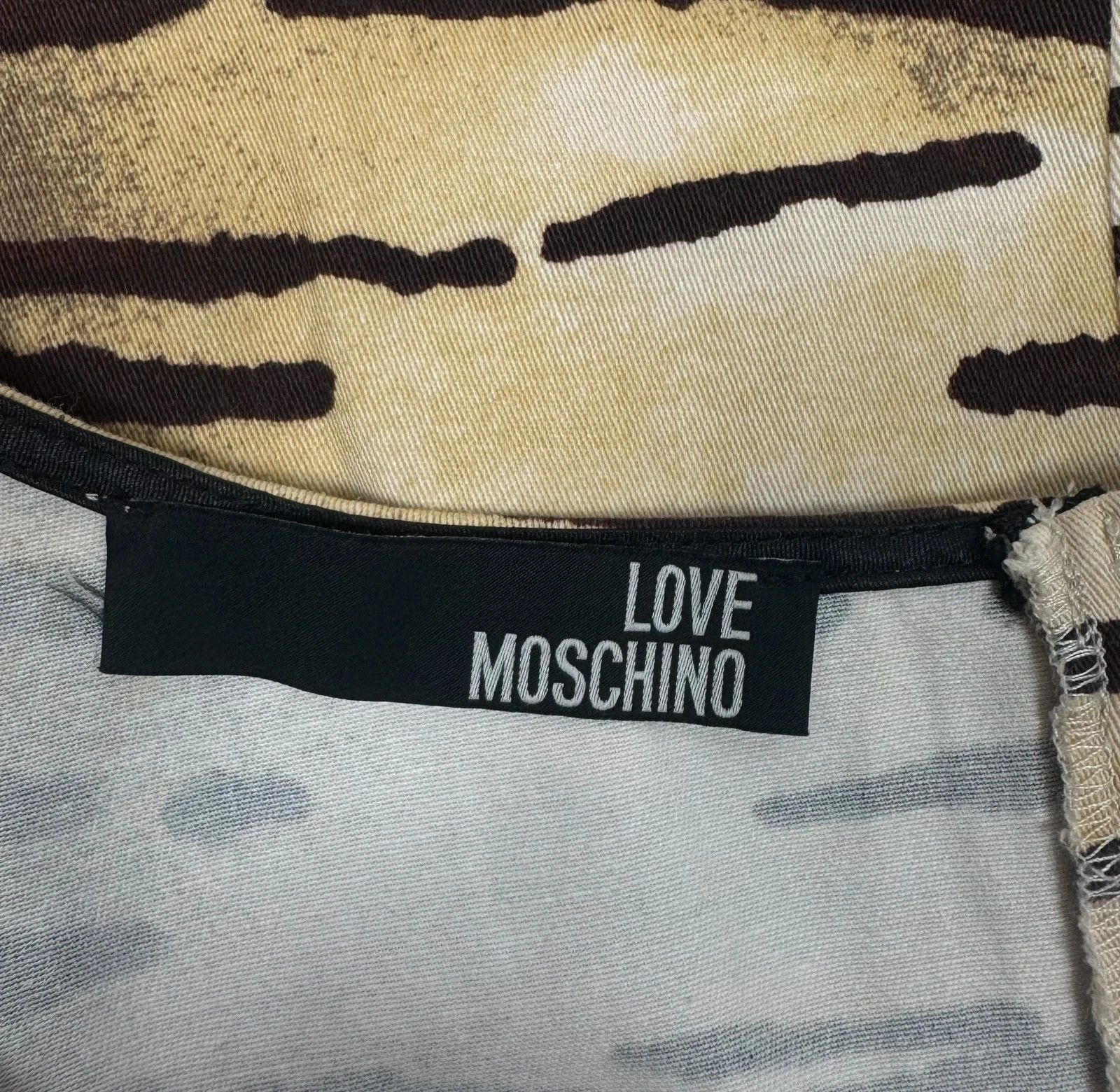 Love Moschino Love Moschino Animal Print Tank Dress Cotton Size S / US 4 / IT 40 - 11 Thumbnail