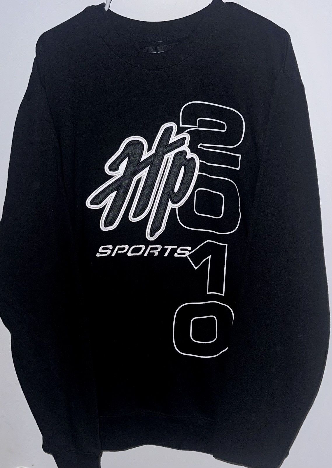image of Fuck The Population Ftp Fuckthepopulation “Sports 2010” Sweater (Deadstock) in Black (Size Large)