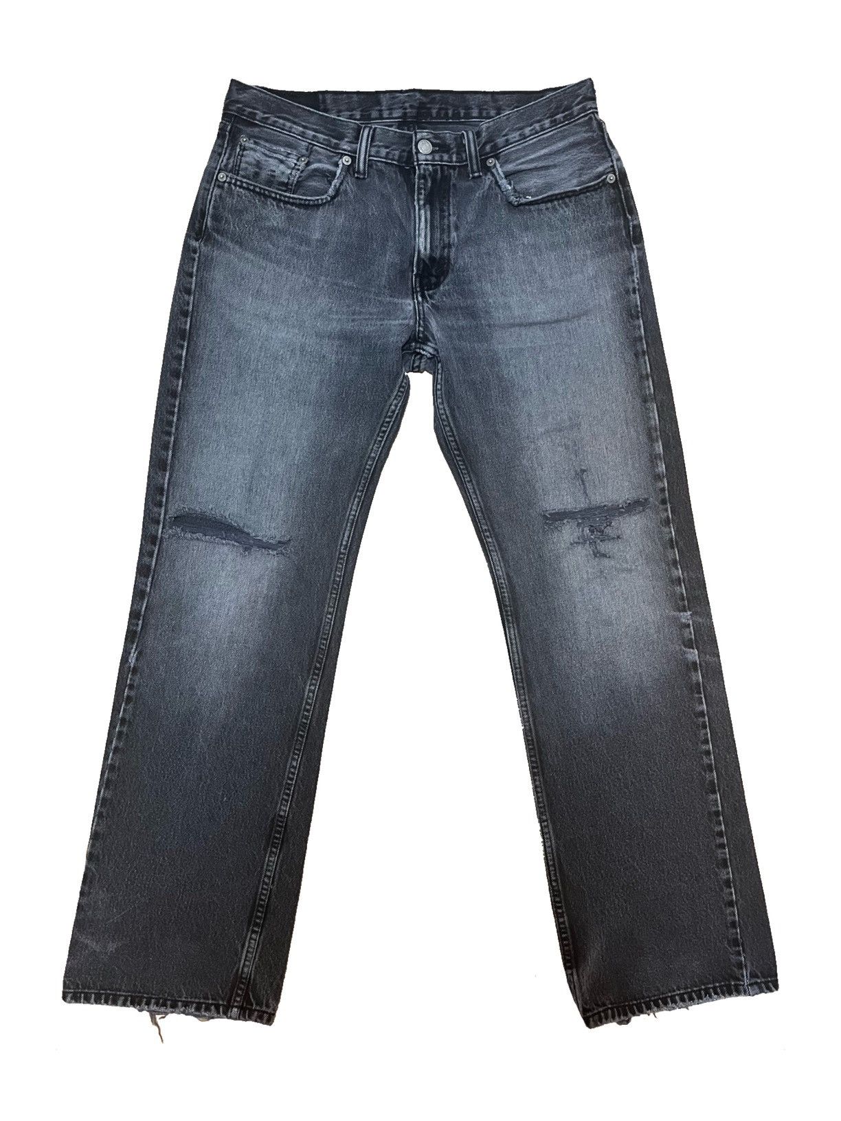 If Six Was Nine Y2K Distressed Jeans IfSixWasNine x Balenciaga Inspired Size US 33 - 1 Thumbnail