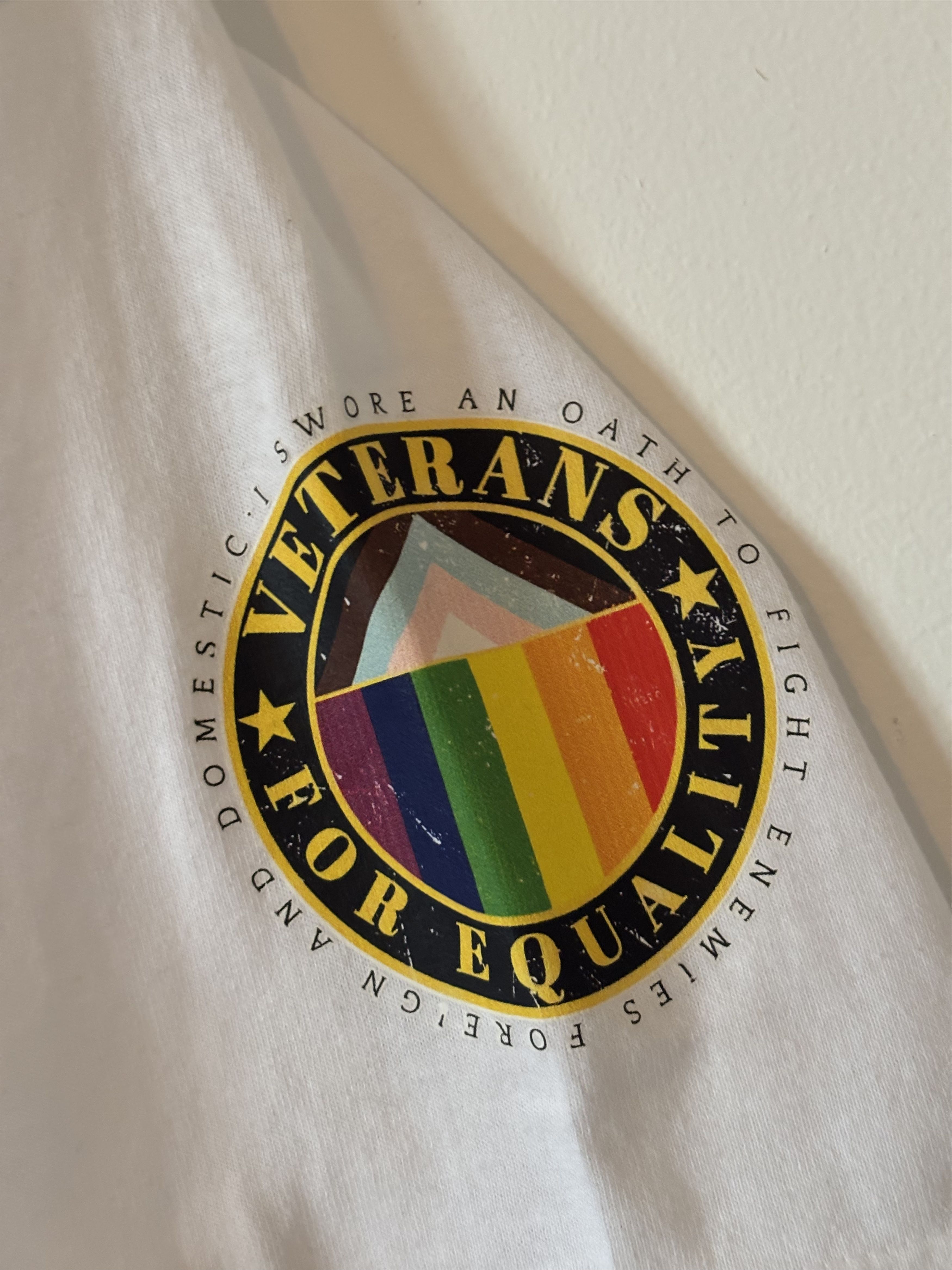 Other Veterans Racism Patriot American Flag Gay LGBT Tee Vetements Size US XL / EU 56 / 4 - 3 Thumbnail