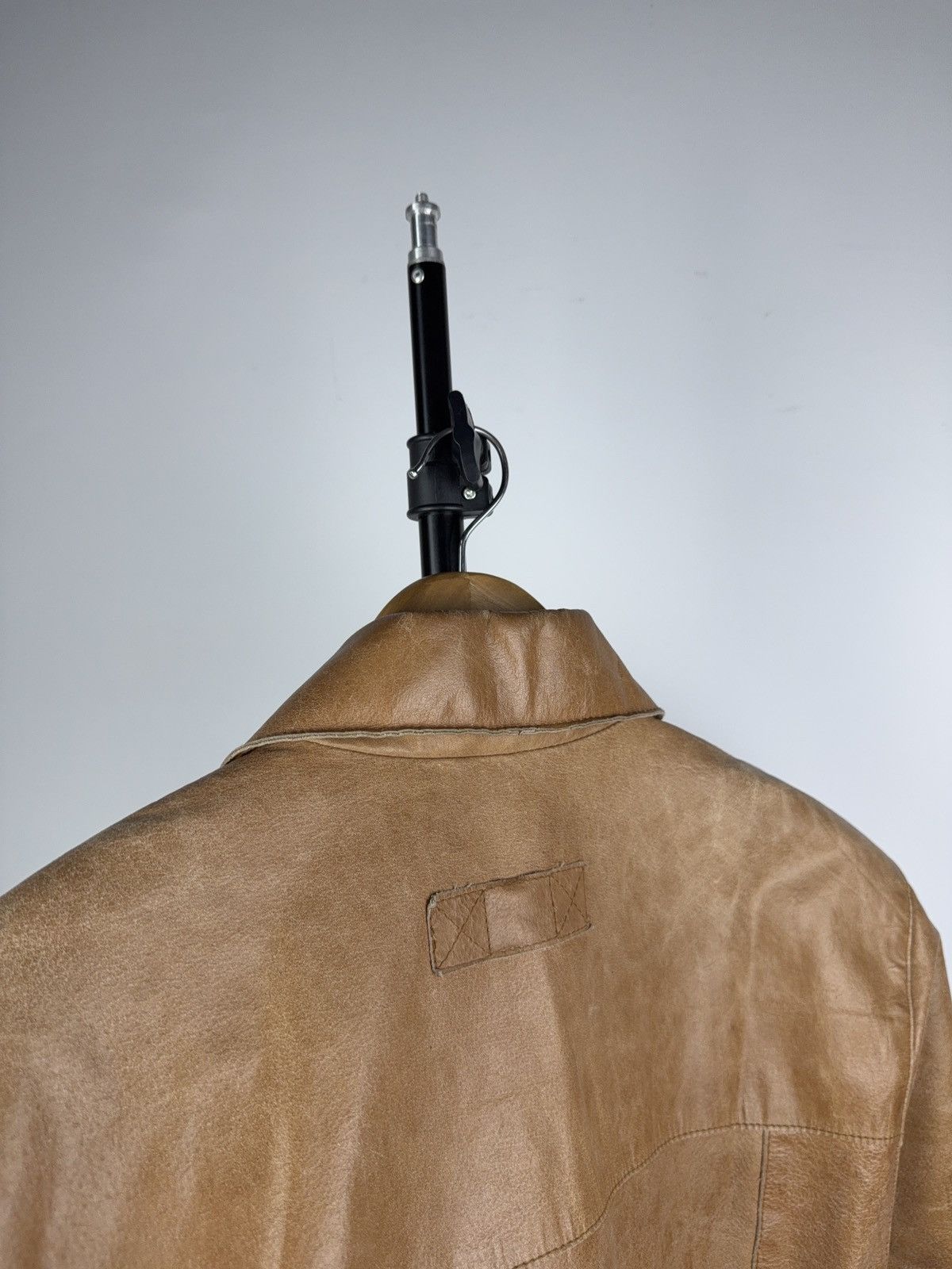 Vintage Vintage 90s Retro Avant Garde Leather Biker MOTO Y2K Jacket Size US S / EU 44-46 / 1 - 17 Thumbnail
