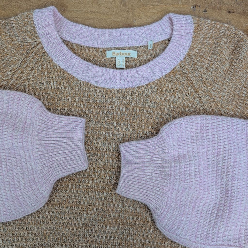 Barbour Ladies' Barbour Italian Made Colorblock Wool Blend Sweater Size XL / US 12-14 / IT 48-50 - 5 Thumbnail