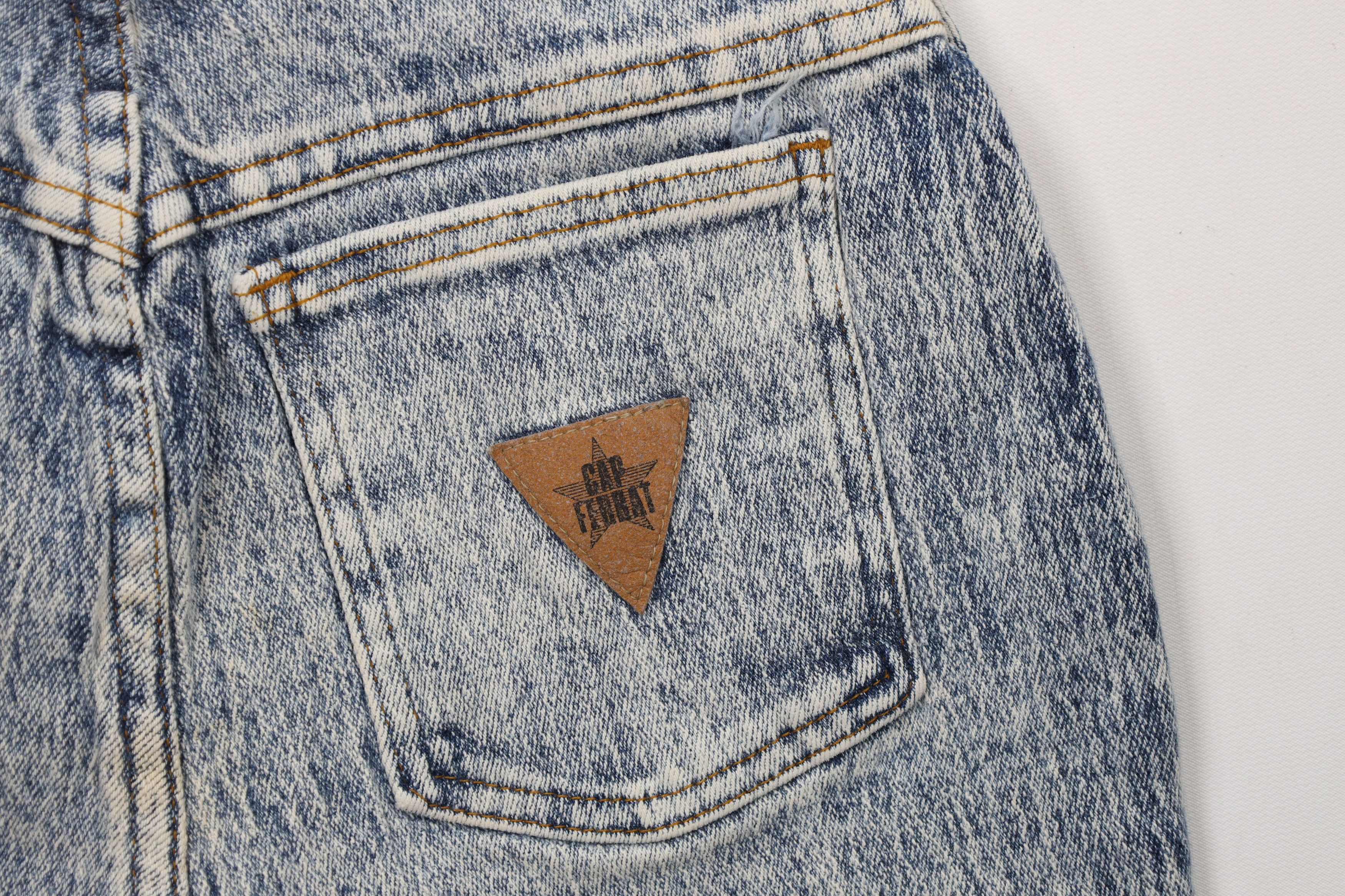Vintage Vintage 90s Streetwear Acid Wash Cut Off Denim Jean Shorts Size 28" / US 6 / IT 42 - 13 Thumbnail