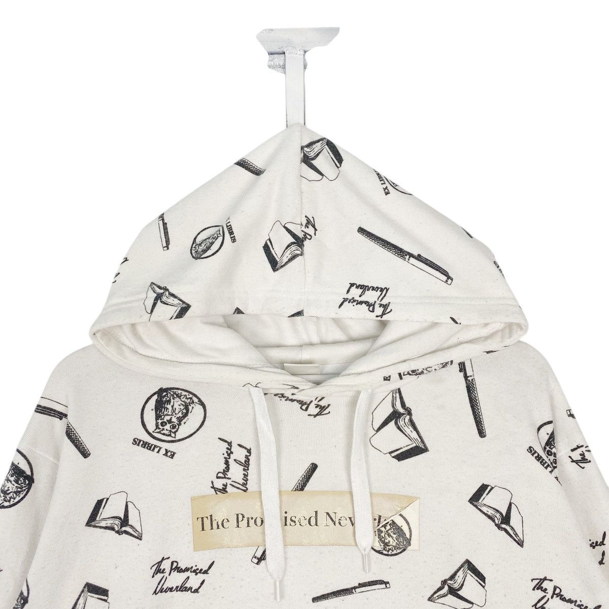 Other Vintage The Promise Neverland Hoodie Sweater Big Logo White Size US M / EU 48-50 / 2 - 4 Thumbnail