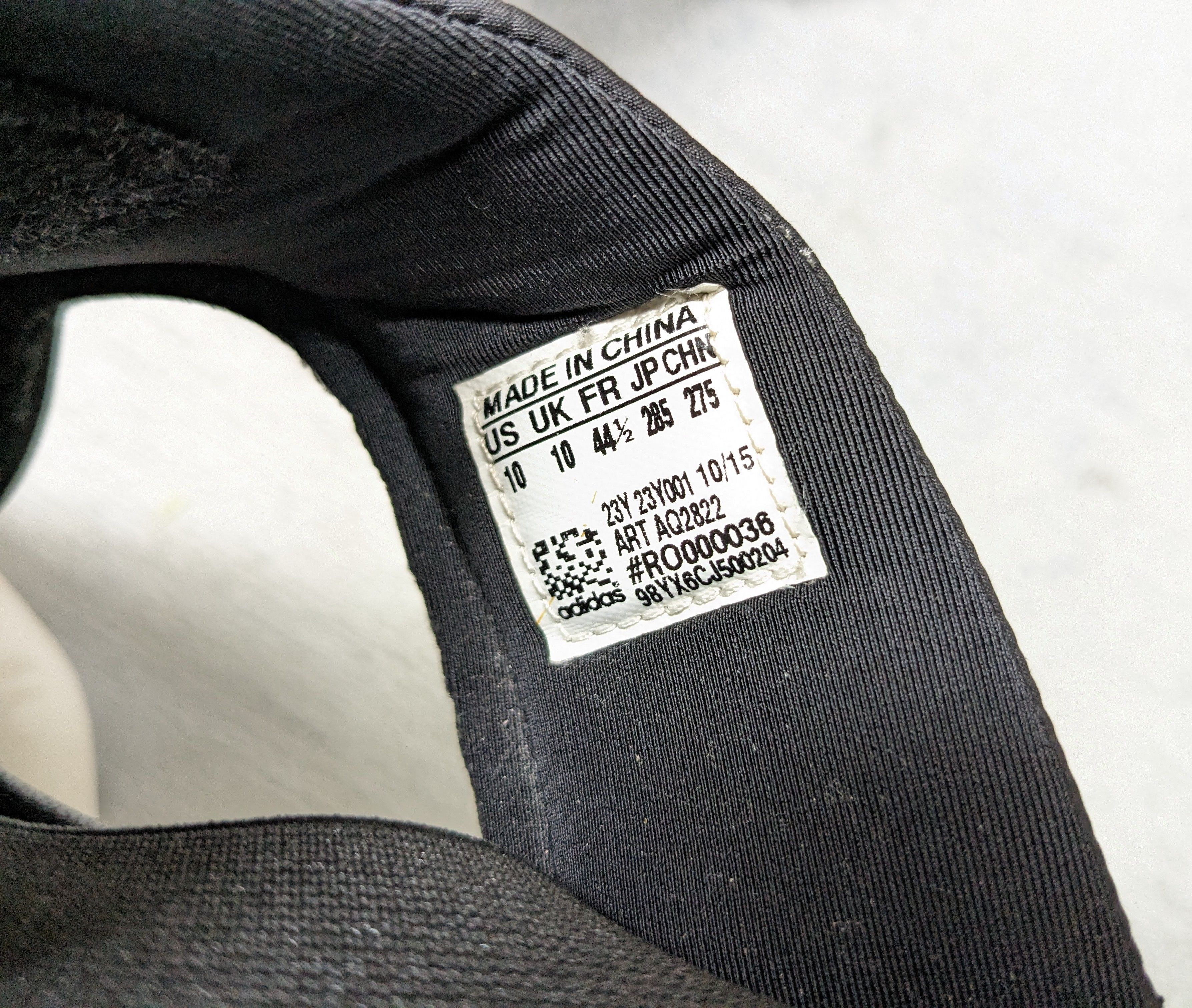 Adidas × Rick Owens Rick Owens x Adidas Clog Sandals 10 Black White AQ2822 Size US 10 / EU 43 - 14 Thumbnail