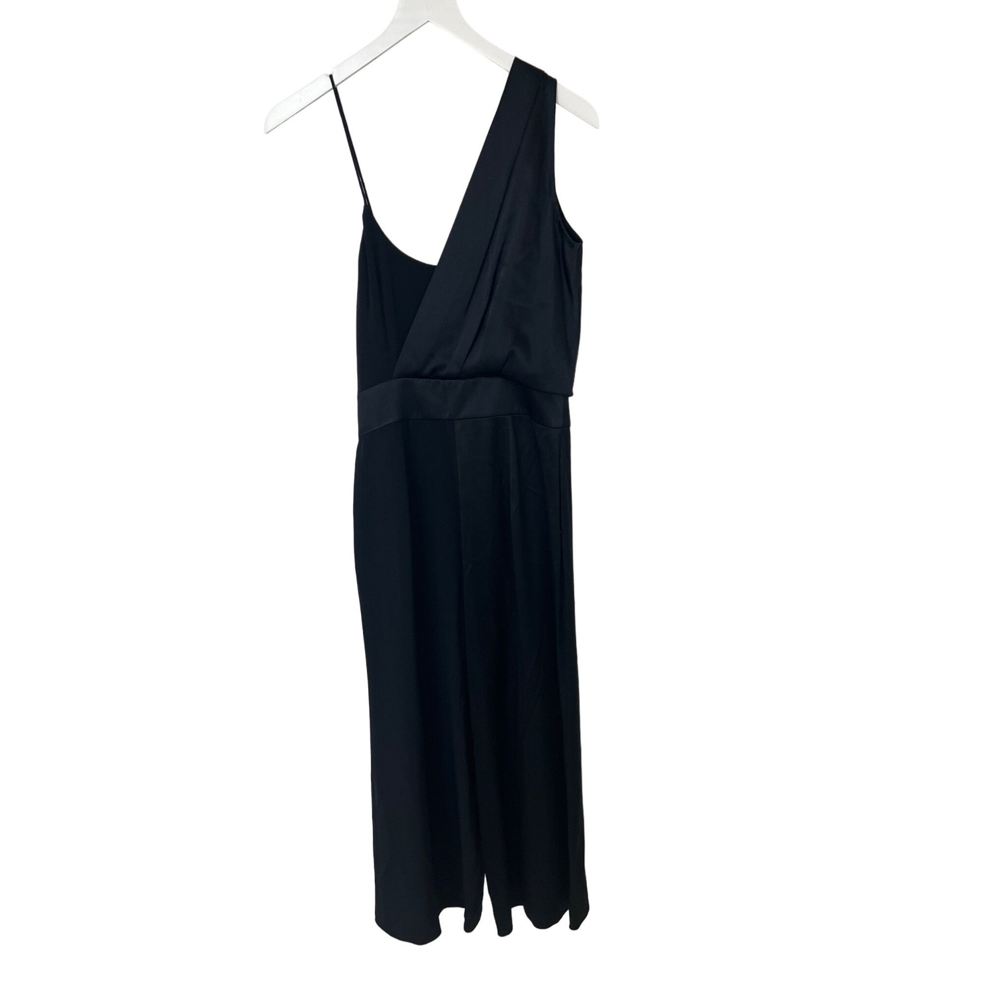 Other Cushnie Black Asymmetrical Top Jumpsuit Size 27" / US 4 / IT 40 - 8 Thumbnail