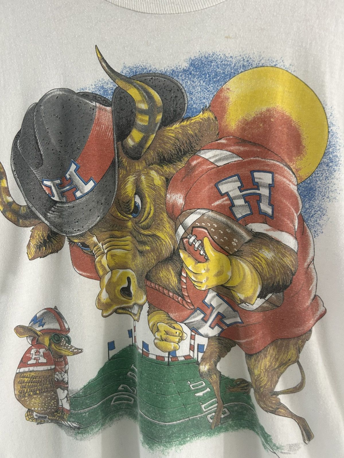NFL × Vintage Houston 90s Mascot tee Size US L / EU 52-54 / 3 - 2 Thumbnail