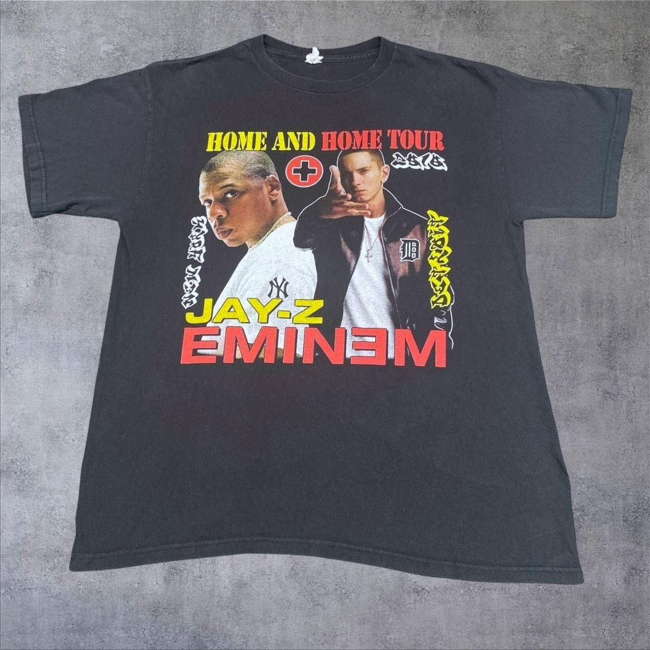 Rap Tees Vintage Eminem & Jay Z Tour Shirt Size US L / EU 52-54 / 3 - 2 Thumbnail