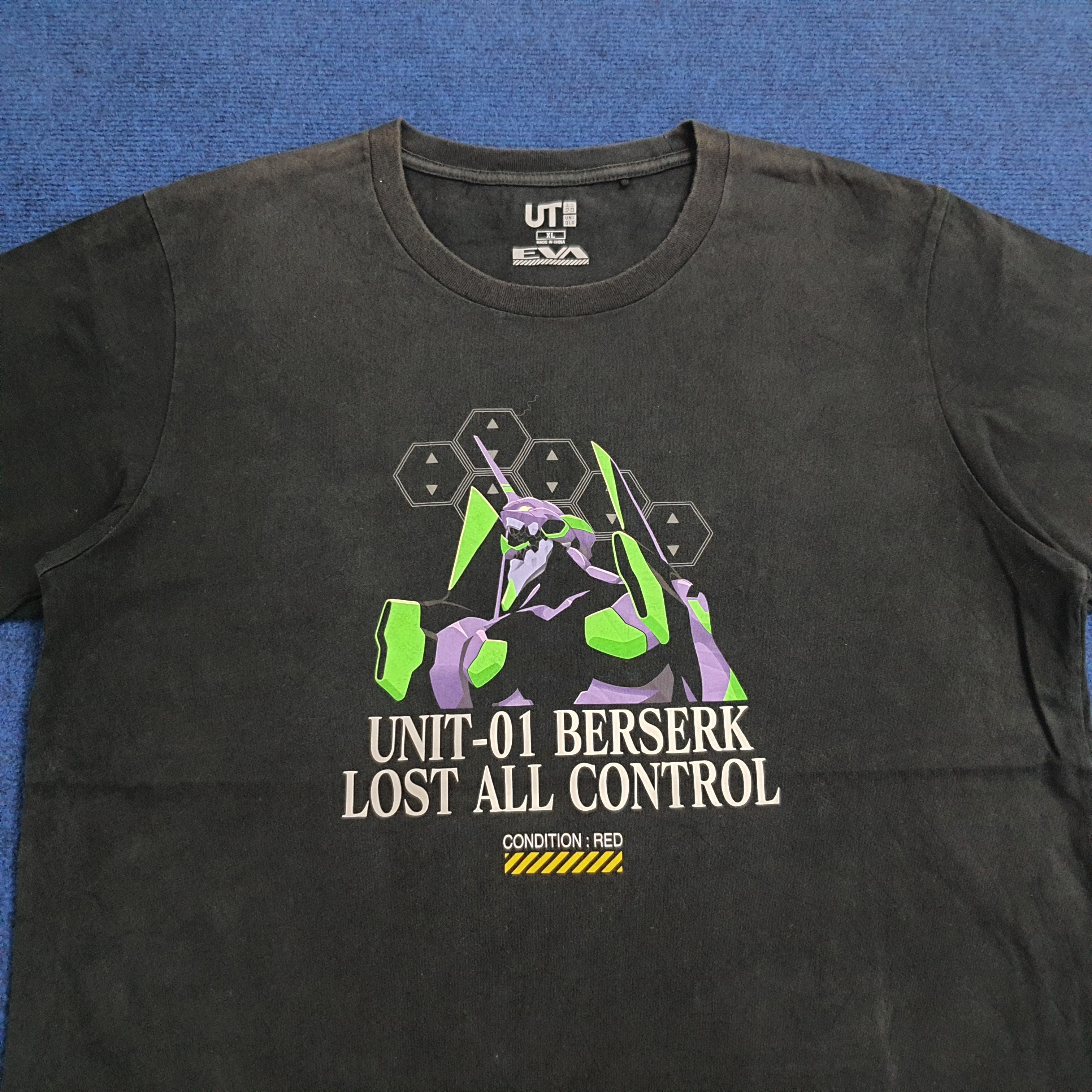 Anime Neon Genesis Evangelion Anime Tshirt Size US L / EU 52-54 / 3 - 2 Thumbnail